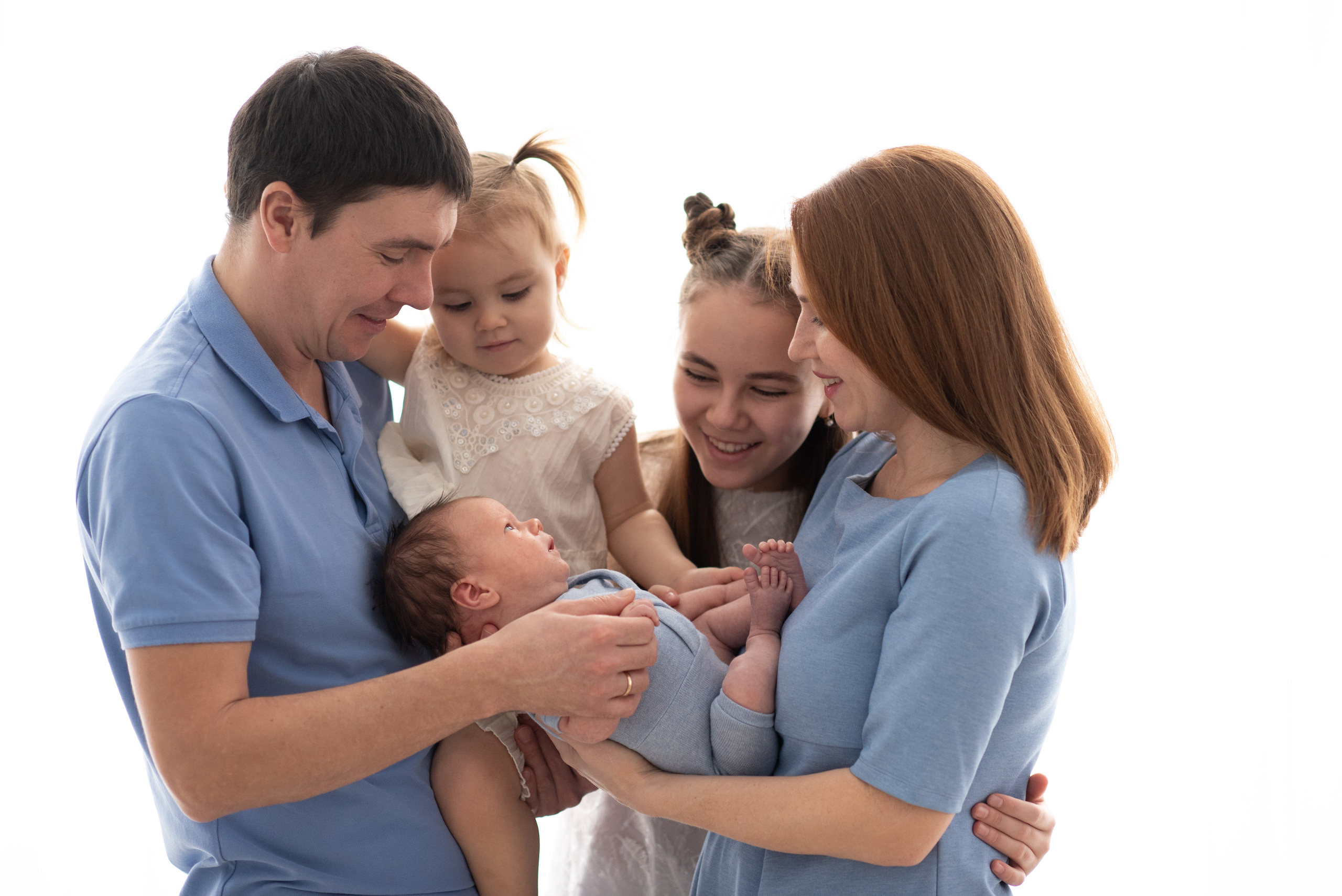 Новорожденные. Фотограф Мария Усманова, Казань