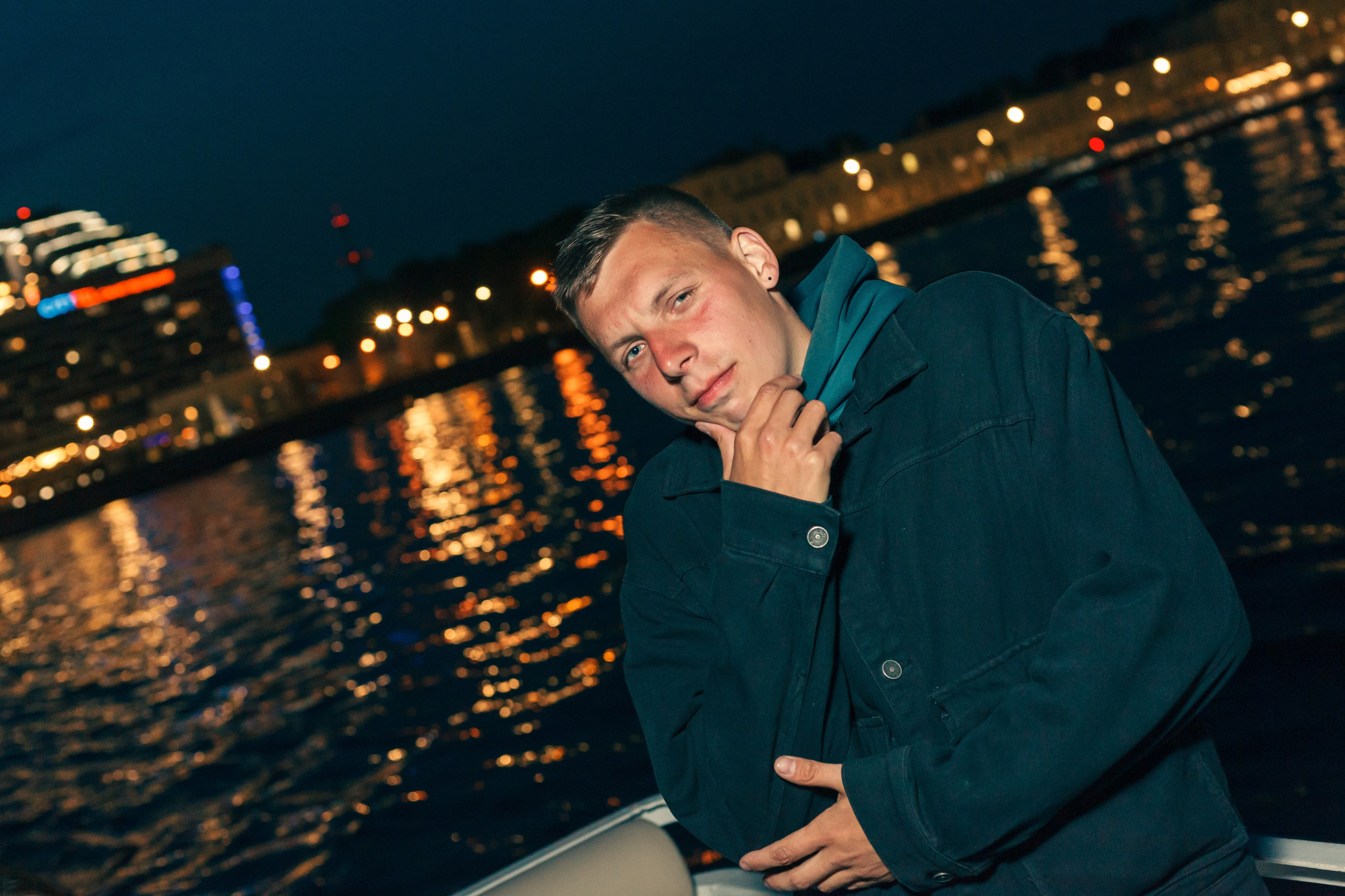 Мосты в лучах ночи. Фотограф в Санкт — Петербурге Валерий Гаухман