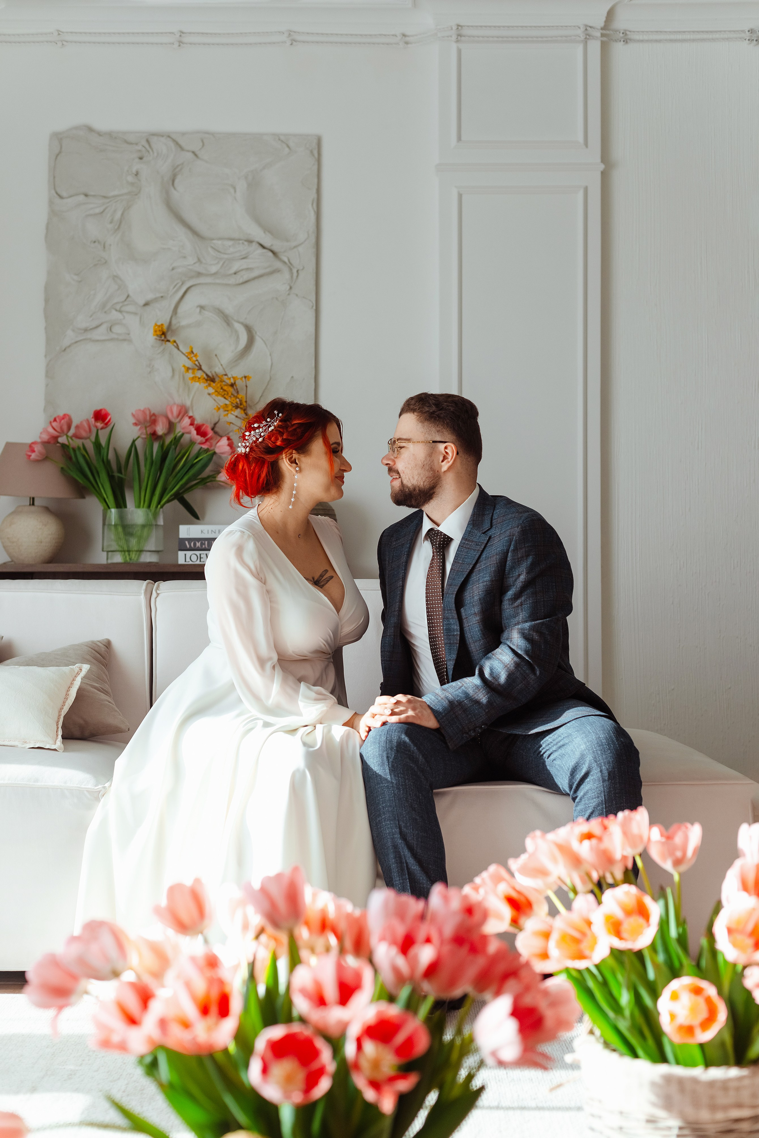 Камерная фотосессия в студии | Карина и Николай. Фотограф в Самаре | Катерина Гущина