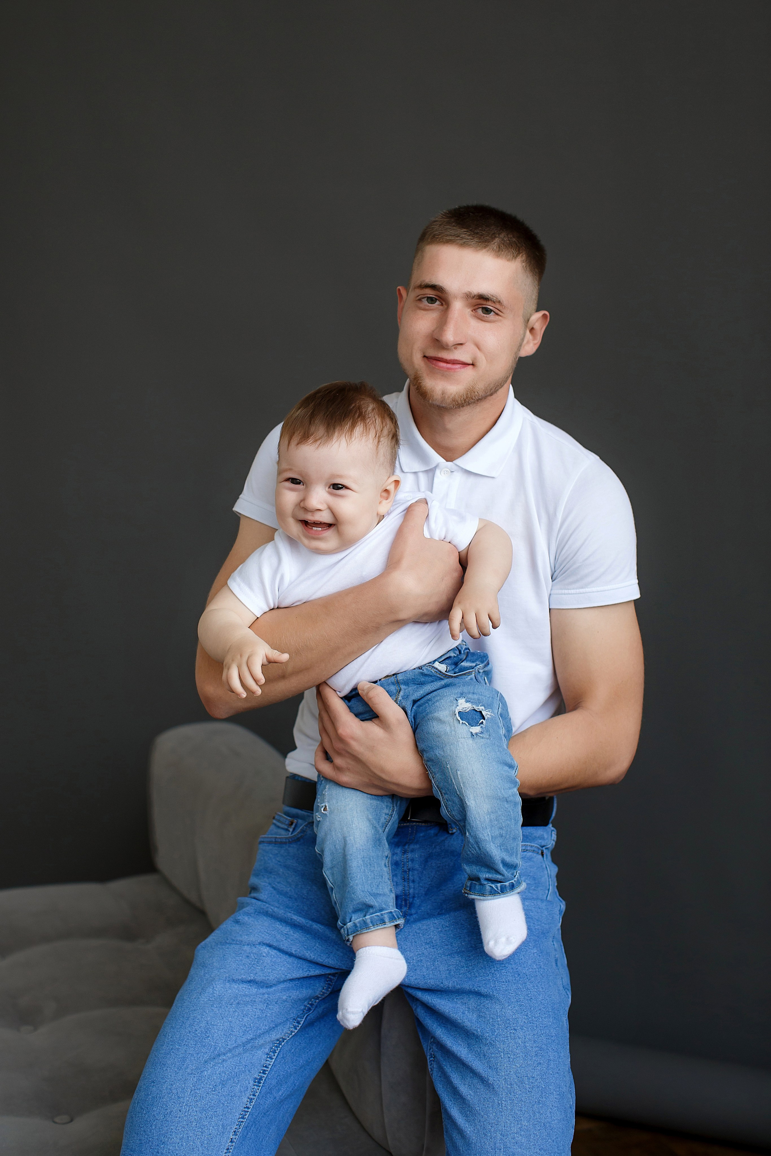 Мирон с родителями. Семейный и детский фотограф в Стерлитамаке Разина Рахмангулова