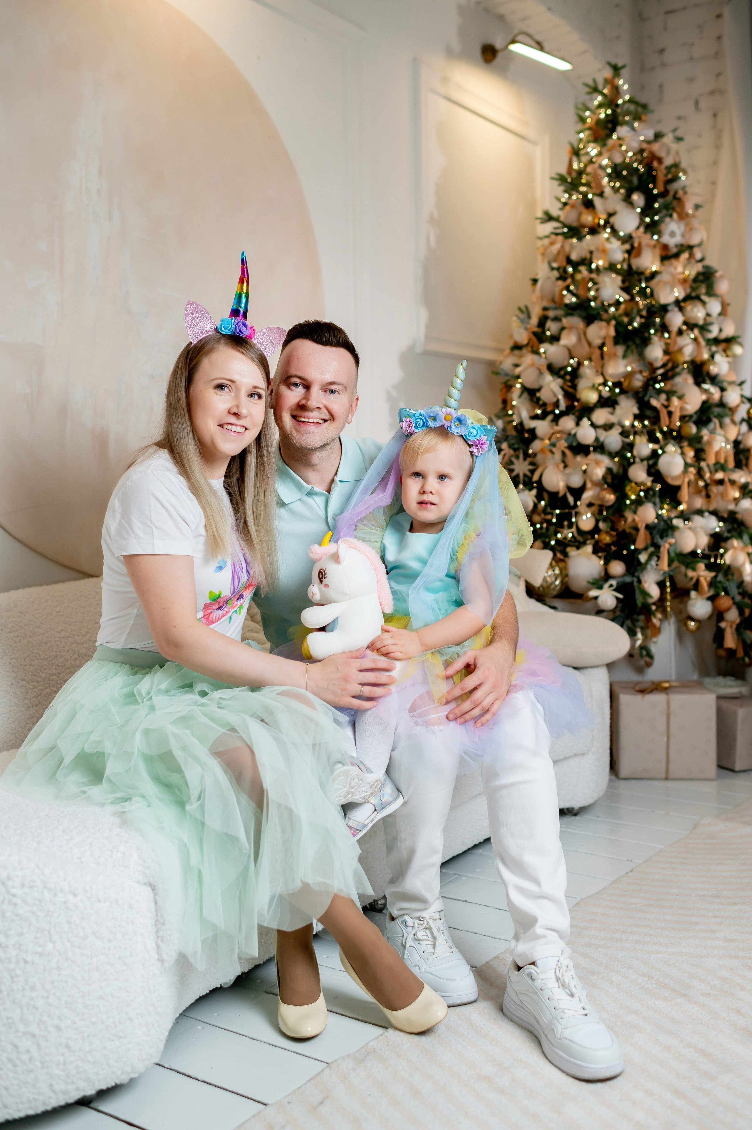 Новогодняя фотосессия для Ники. Портретный, семейный и свадебный фотограф в Санкт-Петербурге и в Пушкине Ширяев Денис