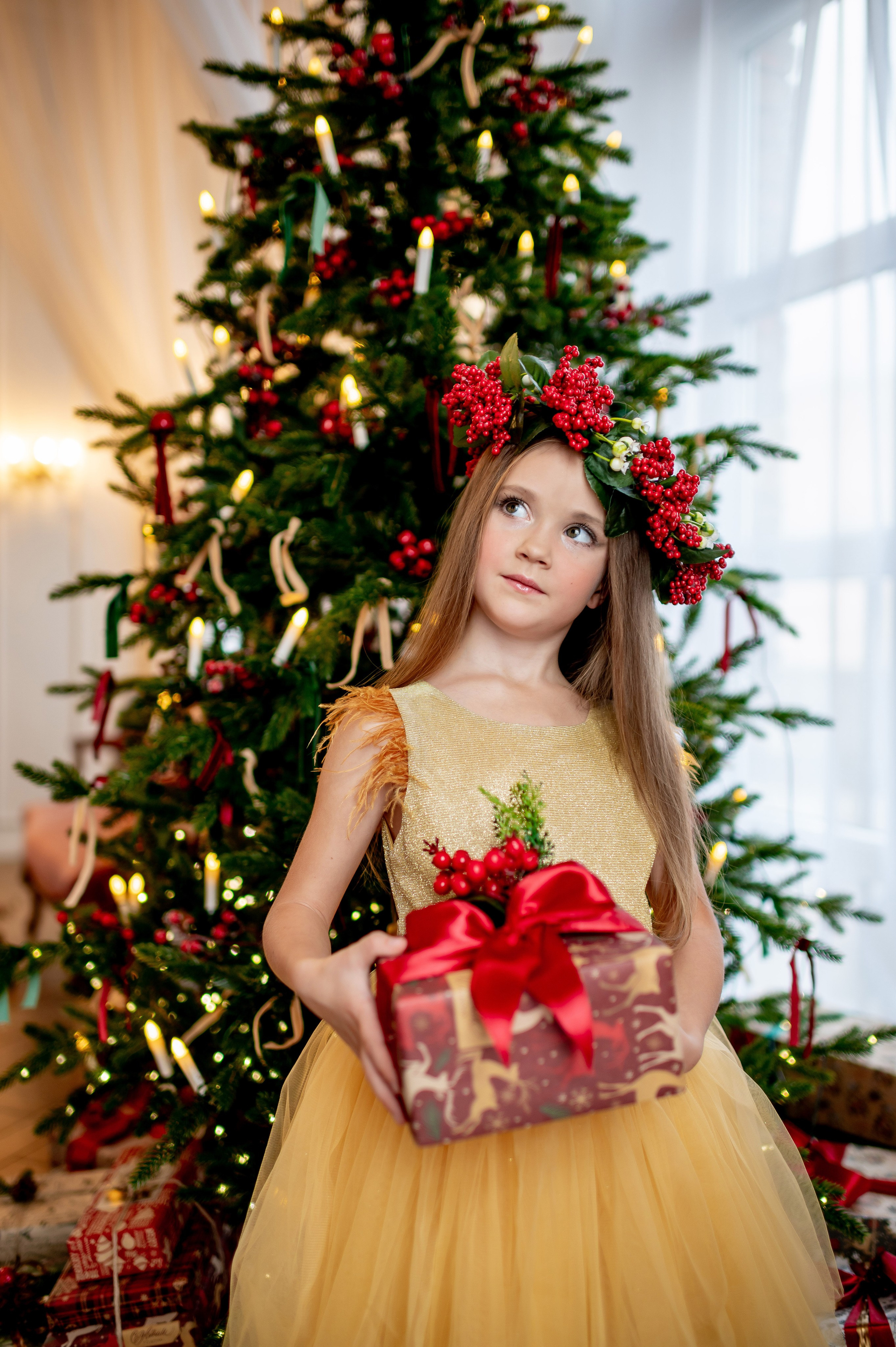 Новогодняя фотосессия в Leona Stage. Портретный, семейный и свадебный фотограф в Санкт-Петербурге и в Пушкине Ширяев Денис