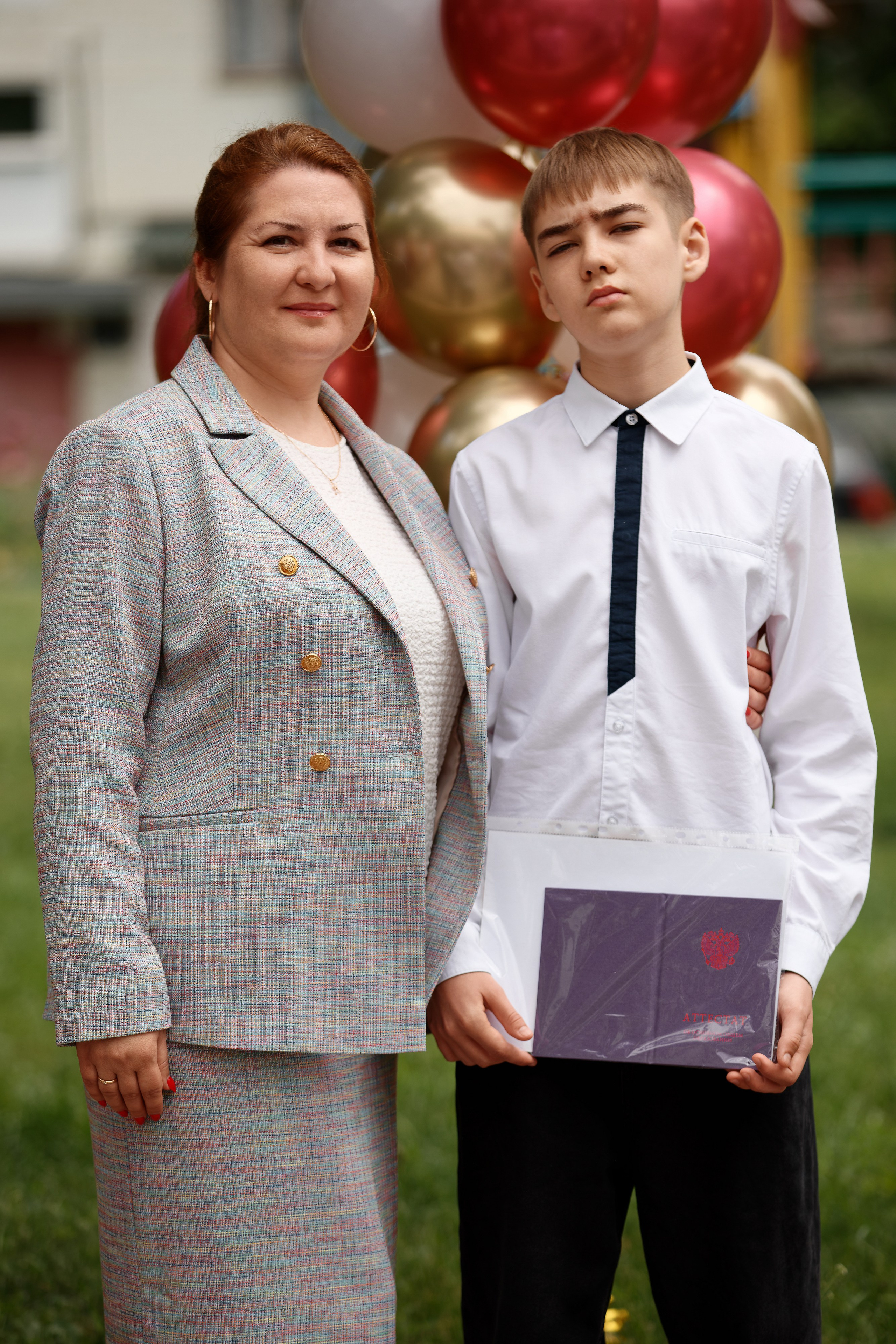 Вручение аттестатов Школа № 57. Семейный фотограф — Макс Белогрудов