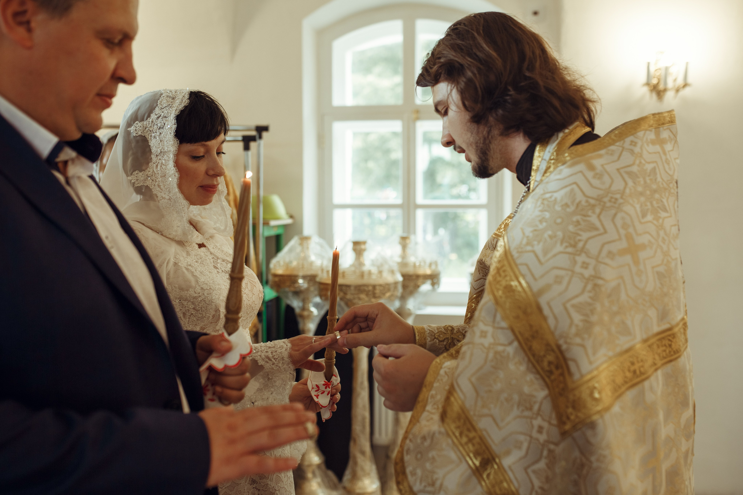 Венчание Оксаны и Дениса. Фотограф на Крещение, семейный фотограф в Москве