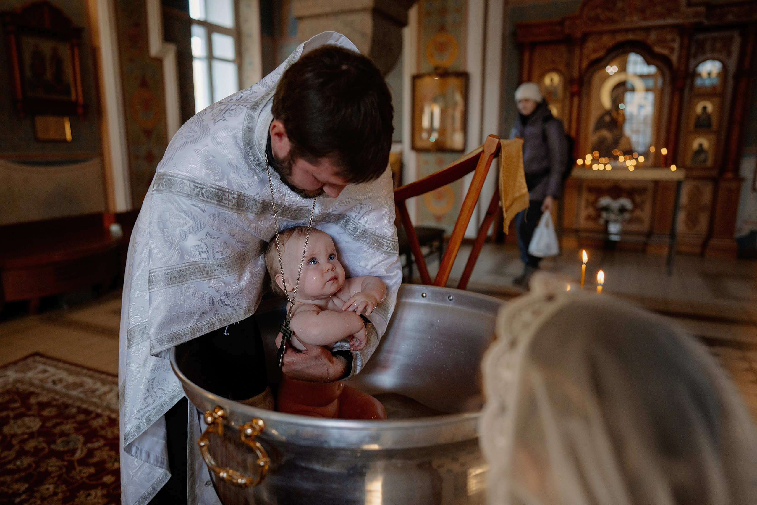 Крещение Красимиры. Фотограф на Крещение и Венчание в Красноярске Рамазанова Юлия