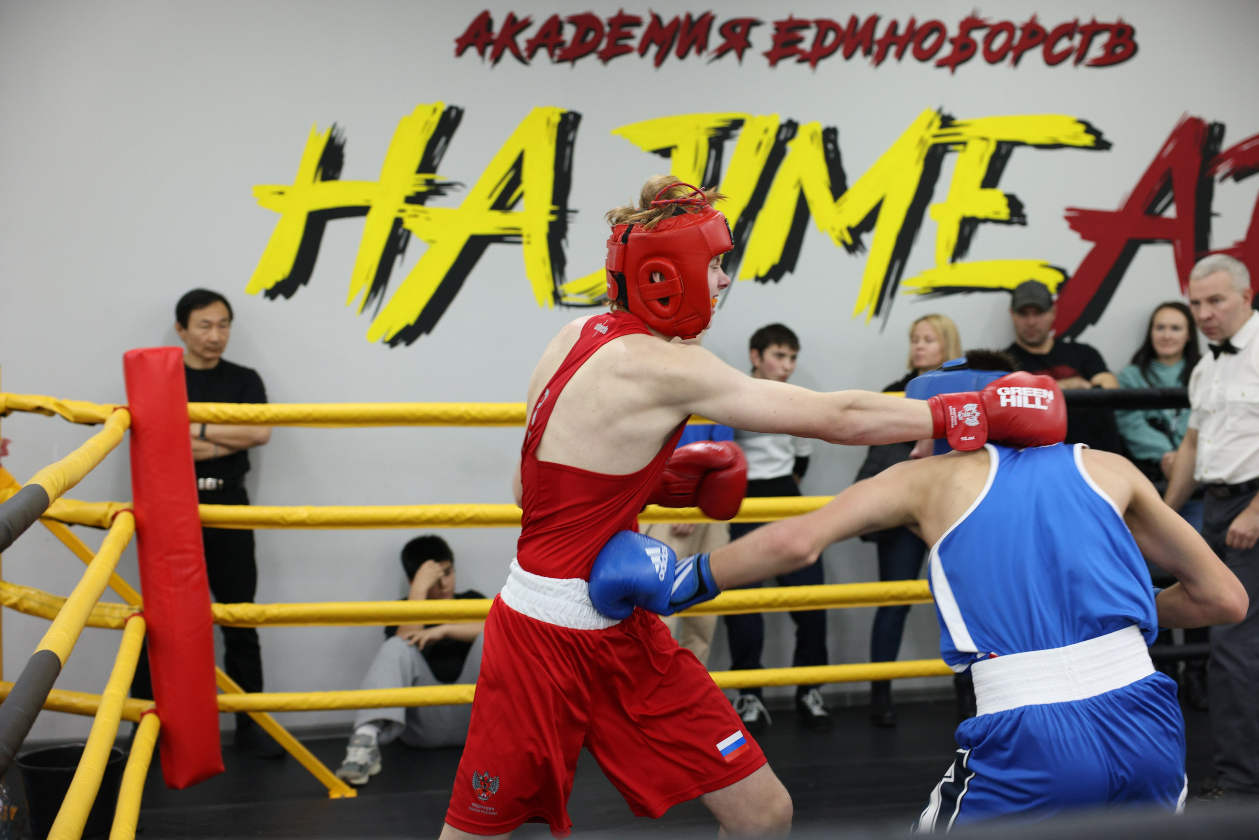 Открытый ринг «кубок ООО «ТЭК НеваСпецТяж». Фотограф Александр Заломаев