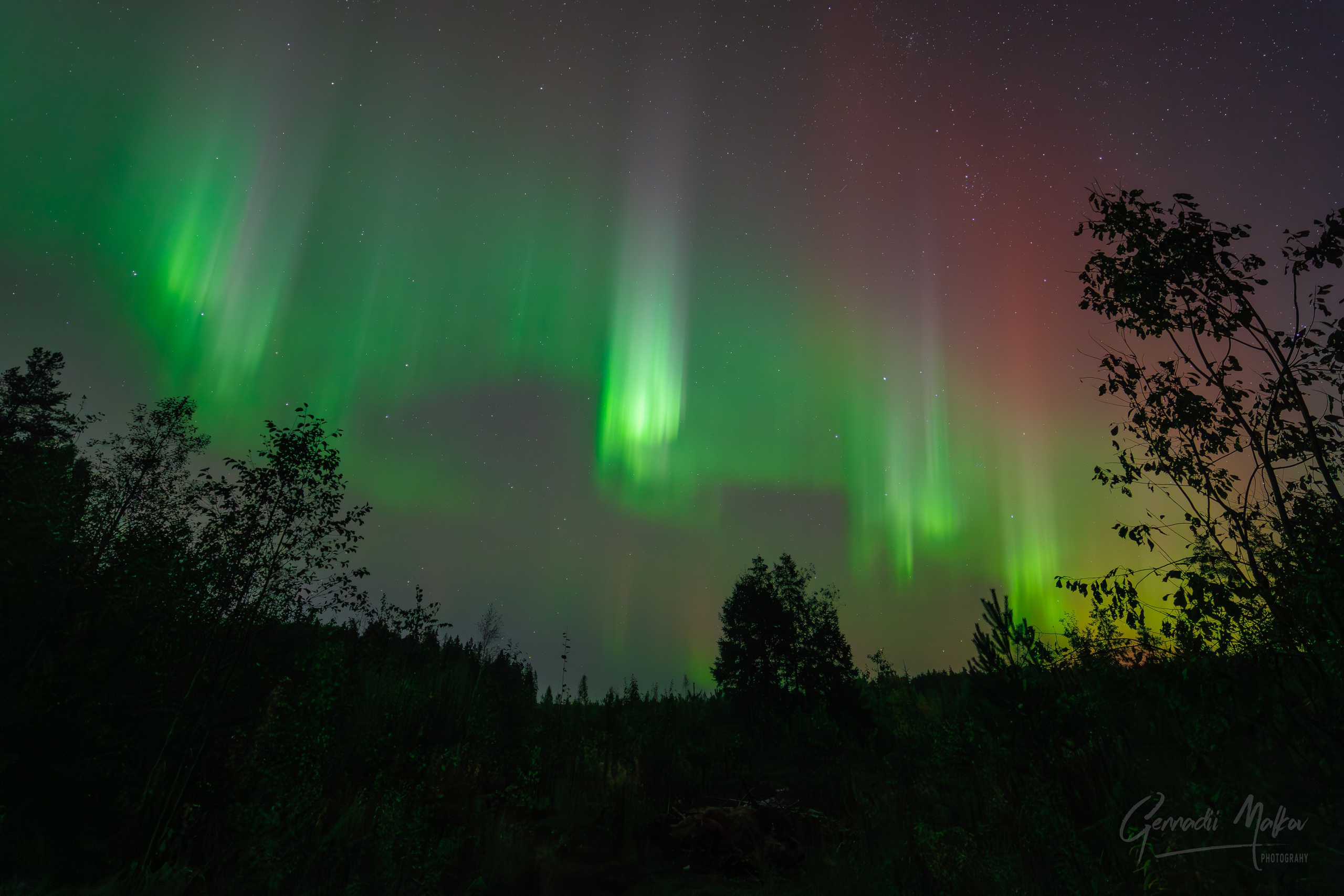 Северное сияние Aurora