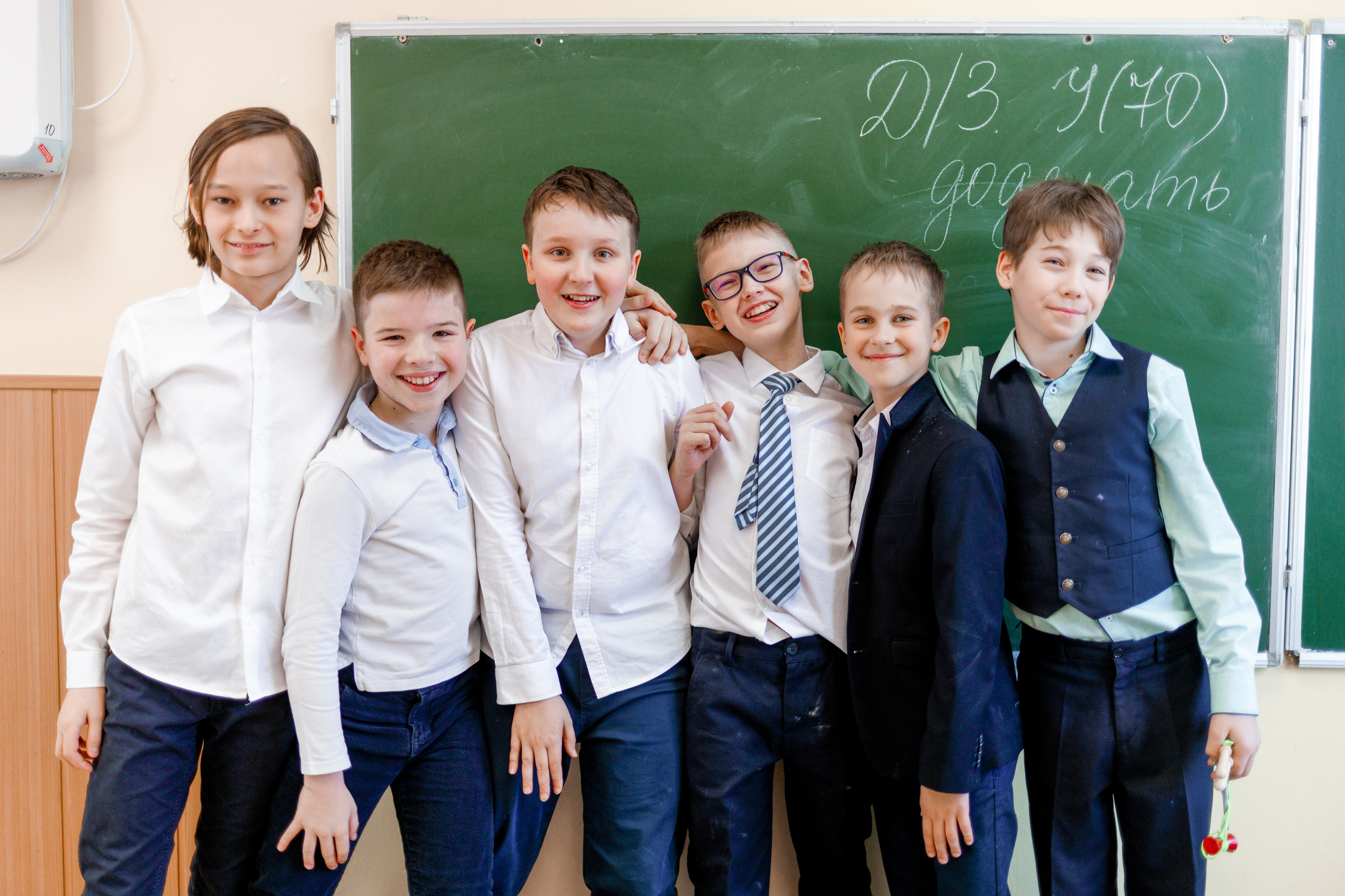 Школьные групповые 4-й класс. Репортажный фотограф Борис Геер