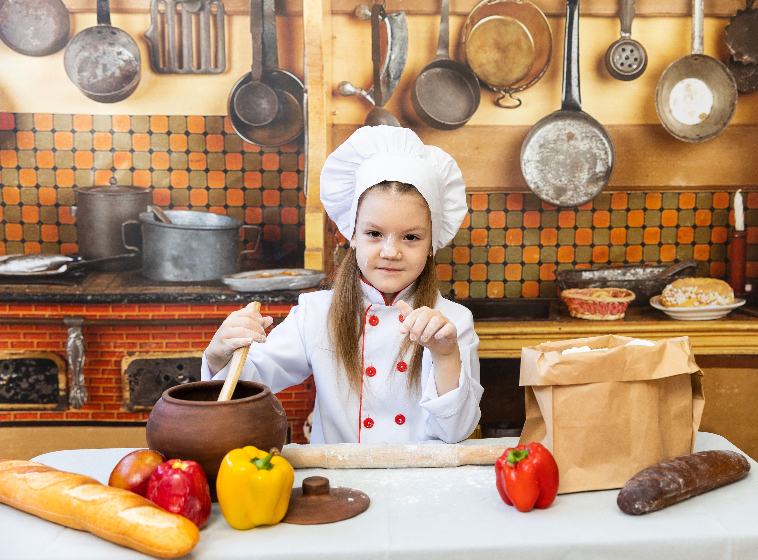 Тематическая «Поварята». Семейный, детский, школьный фотограф в Благовещенске Яна Белоусова