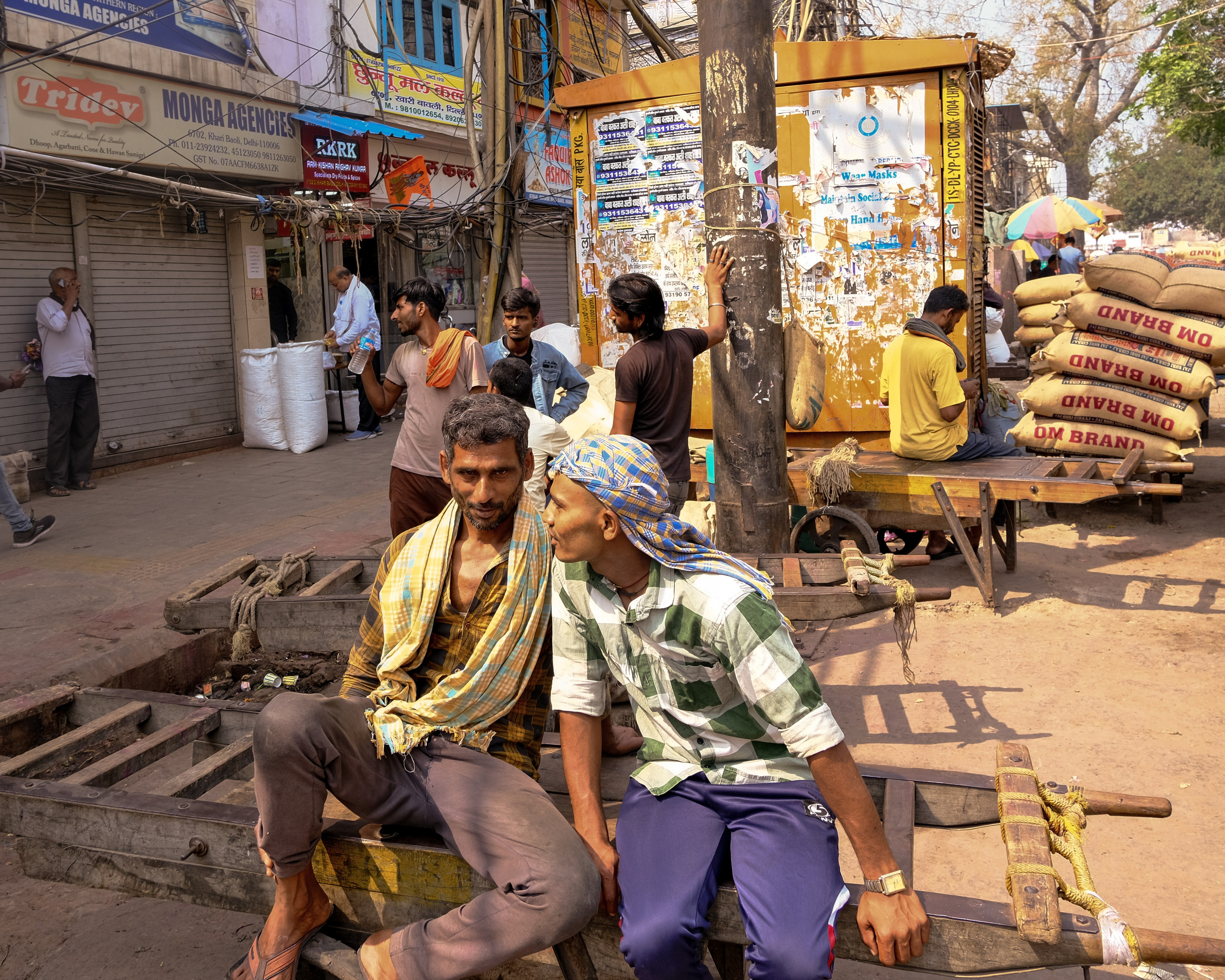 Дели: Рынок и Трущобы. Фотографии из путешествий