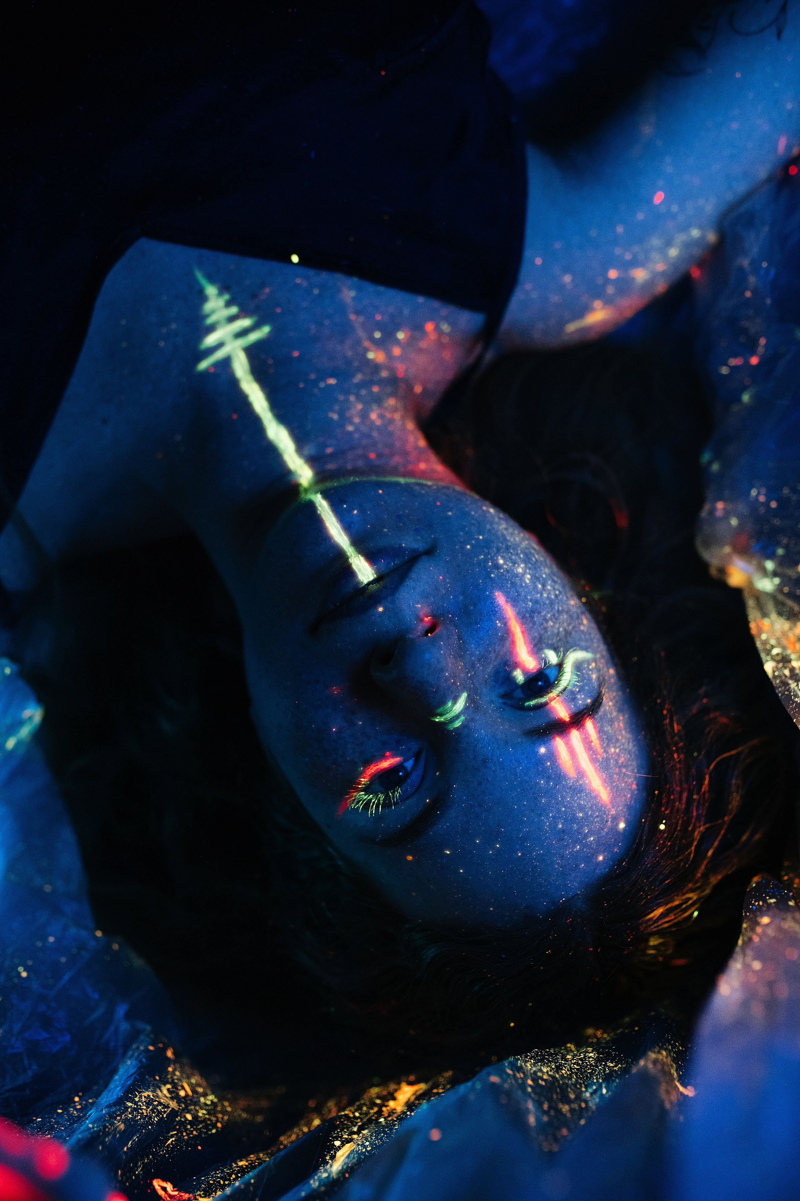 Съемки со светящимися красками. Свадебный, семейный фотограф в Рязани Лена Брант