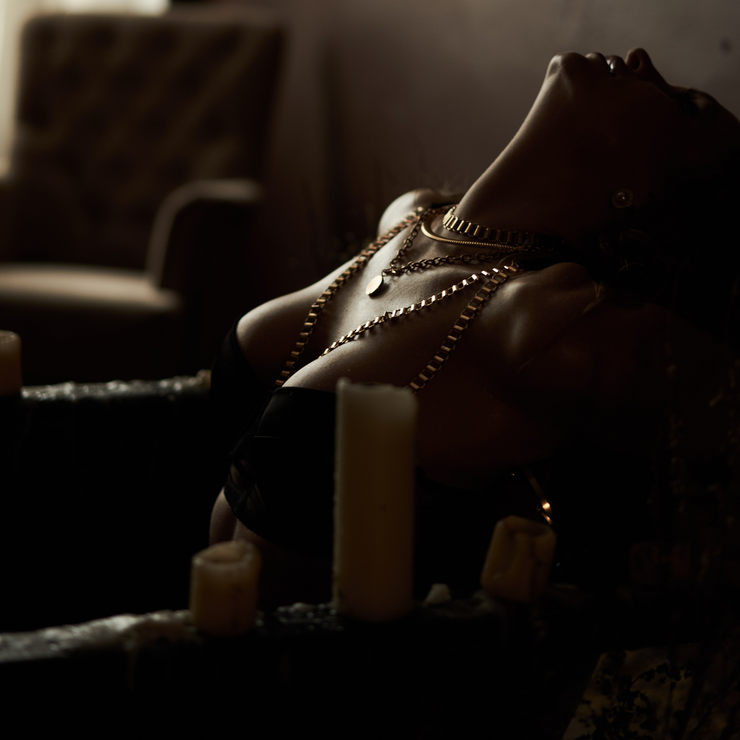 Будуарная фотосессия в студии с водой. Фотограф Екатеринбург Кокшарова Александра