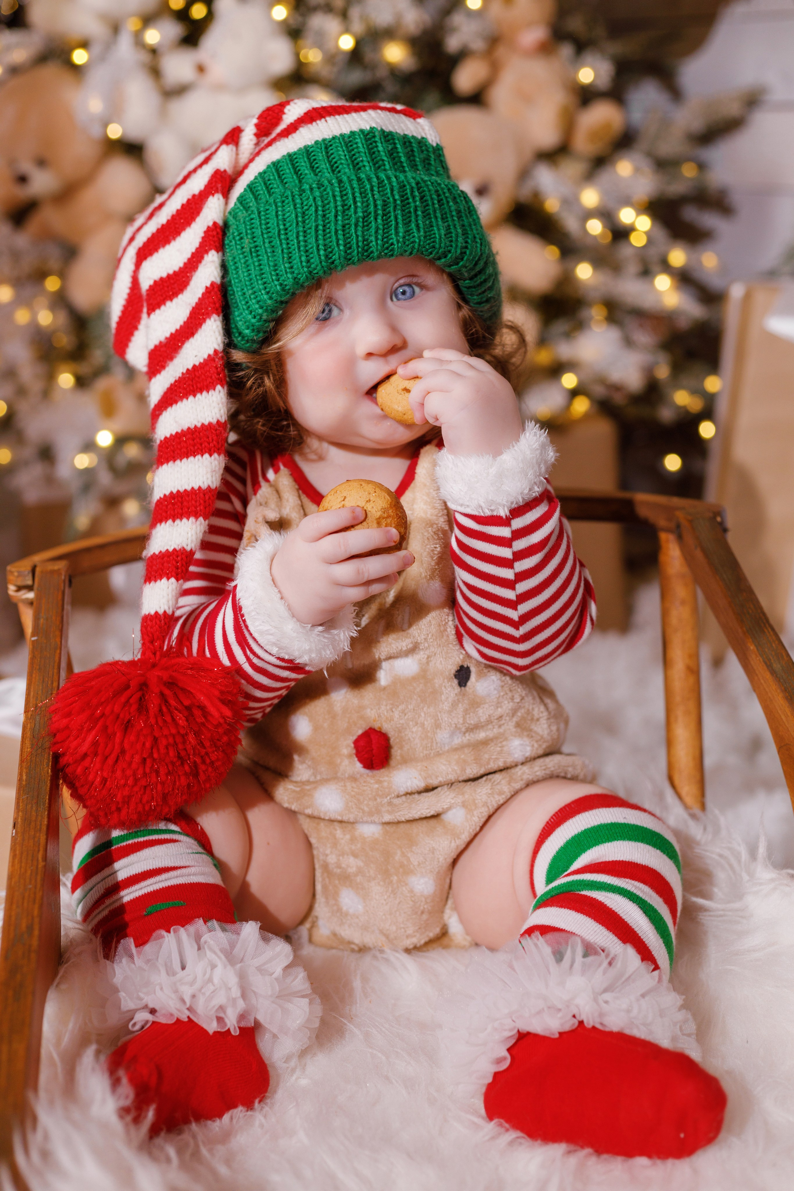 Новогодняя фотосессия для самых красивых деток в Сочи!. Детский студийный фотограф Сочи