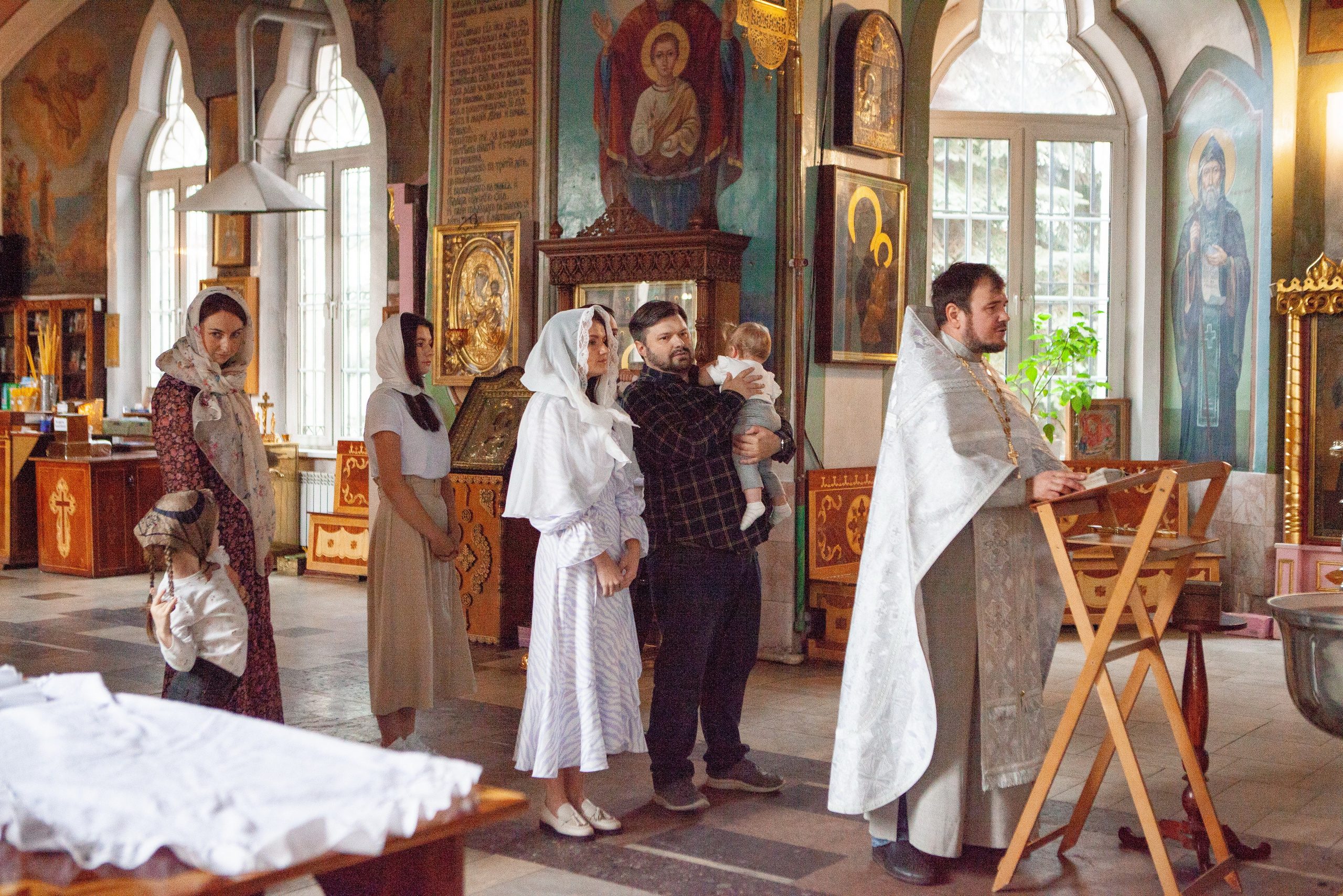 Крещение Дарьи. Фотограф Ольга Ефремова