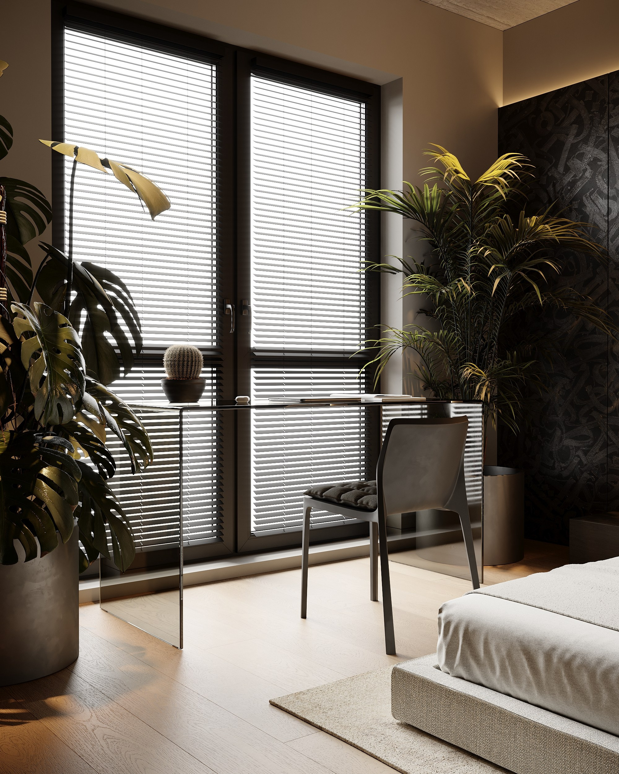 Брутальная квартира с черными акцентами для холостяка. Дизайн интерьера Санкт-Петербург | Москва | Калининград