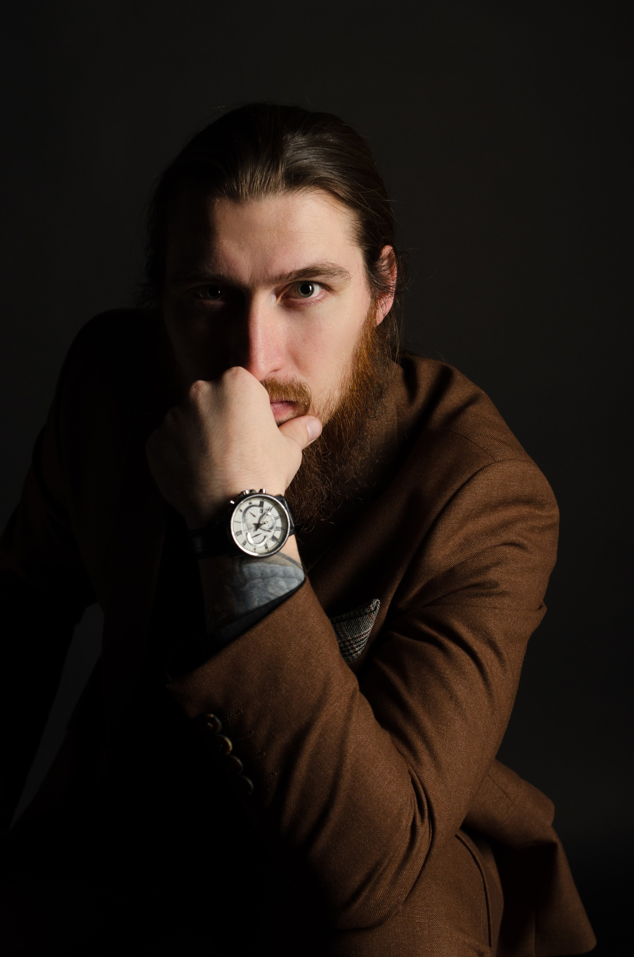 Мужской портрет. Фотограф в Омске Елизавета Кириллова
