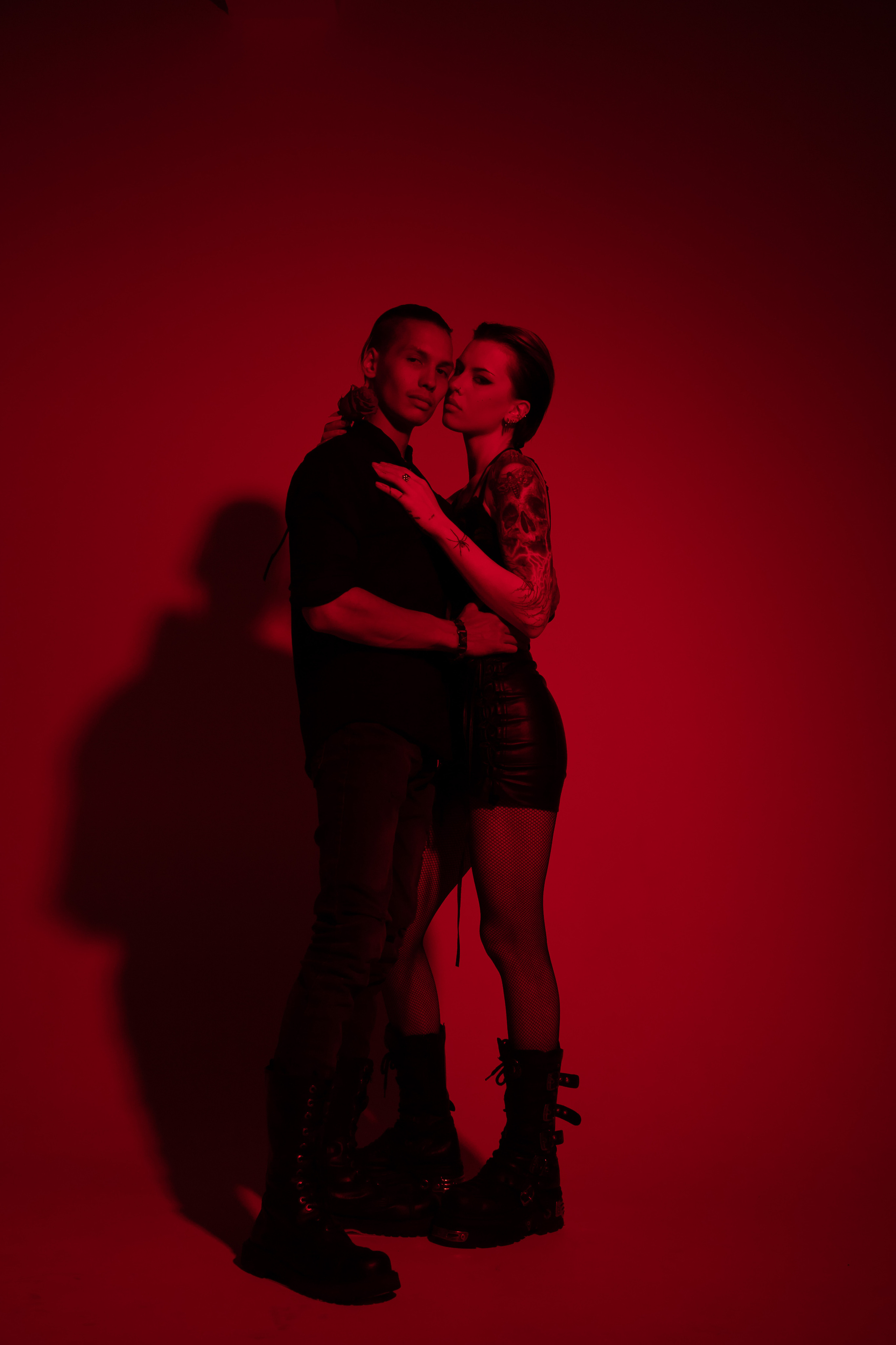 Дьявольская пара. Портрет и художественный портрет в Екатеринбурге фотограф Юлия Че