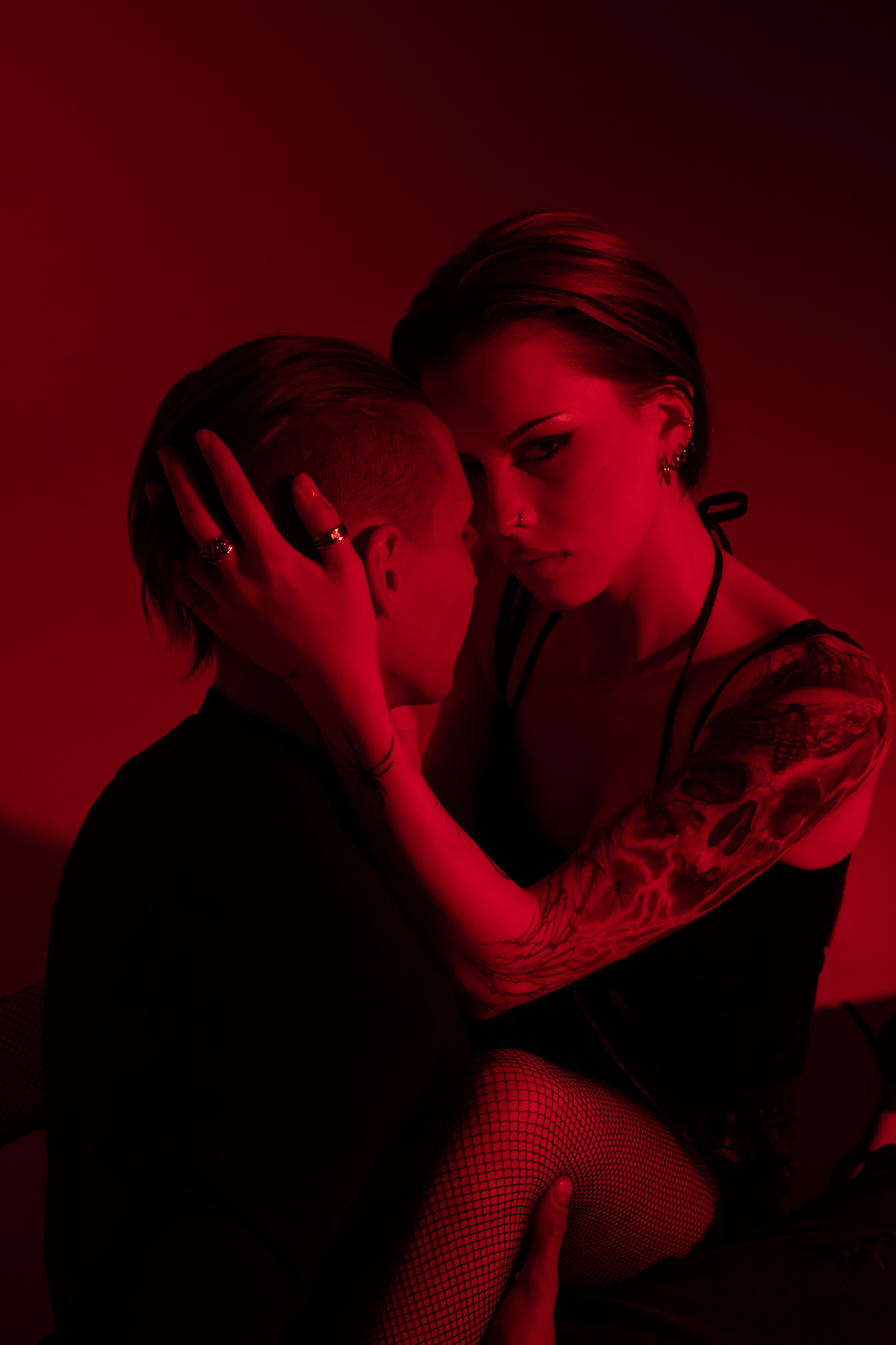 Дьявольская пара. Портрет и художественный портрет в Екатеринбурге фотограф Юлия Че