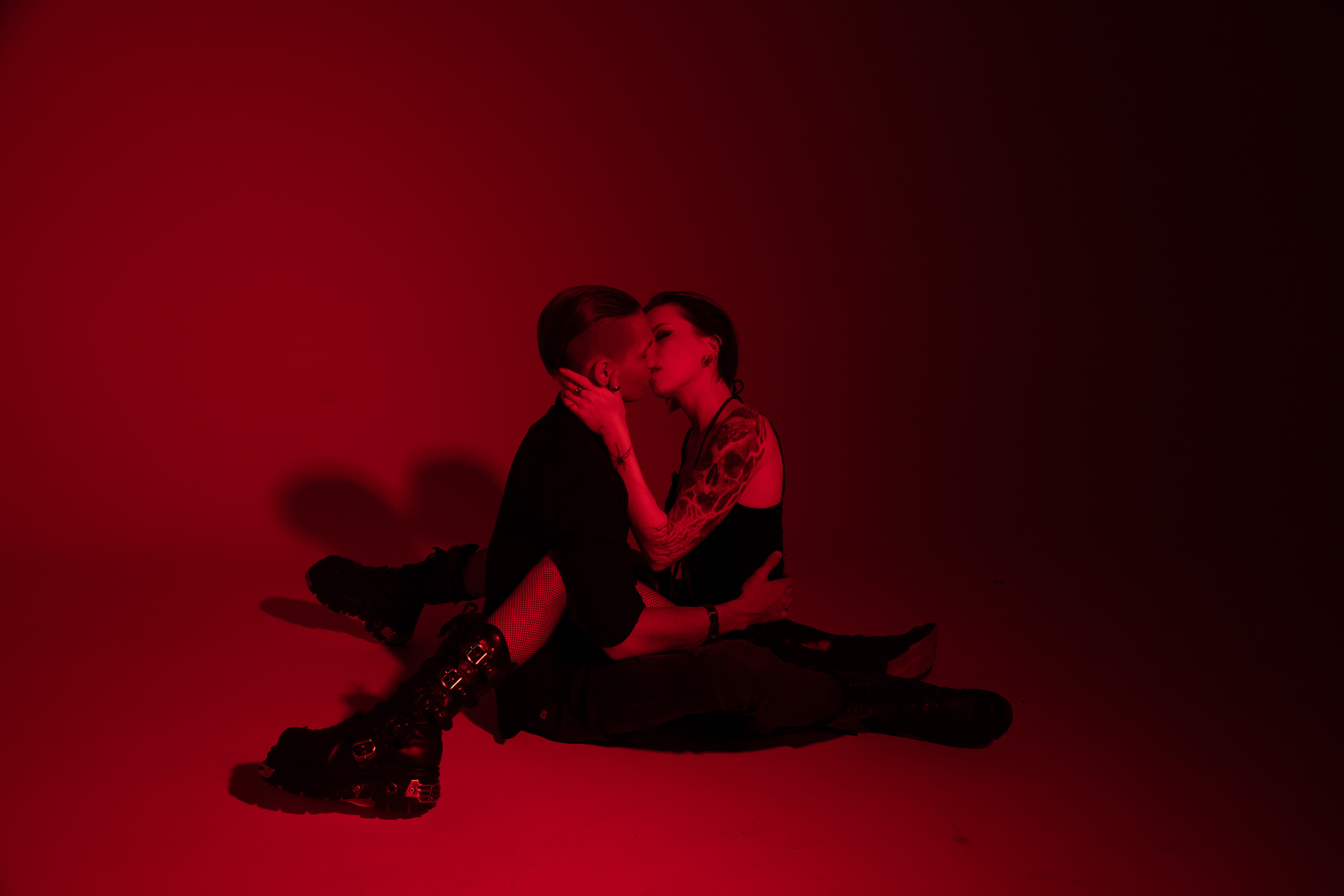 Дьявольская пара. Портрет и художественный портрет в Екатеринбурге фотограф Юлия Че