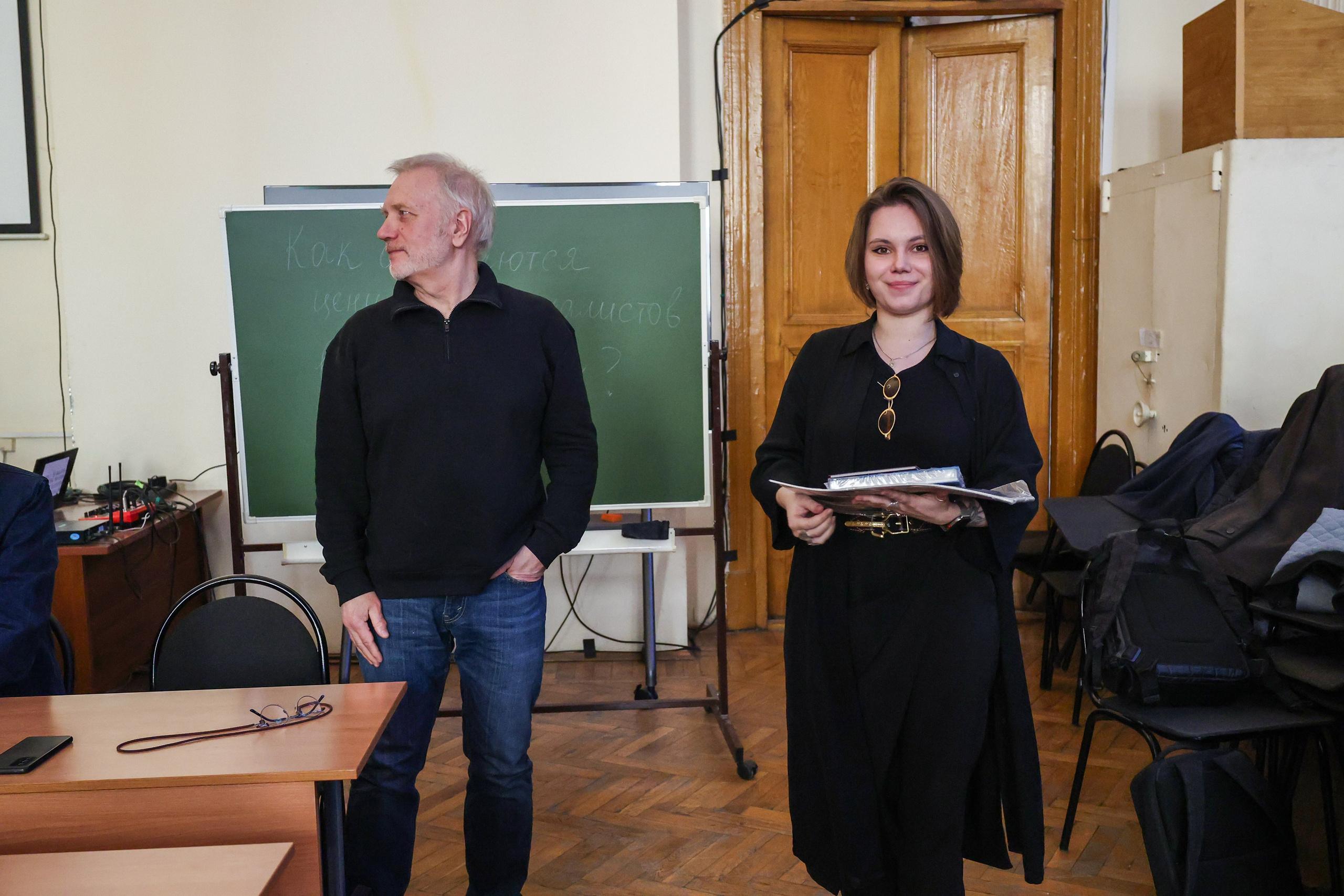 День практики на журфаке в МГУ (ППП 2026). Фотограф Сергей Ловкий