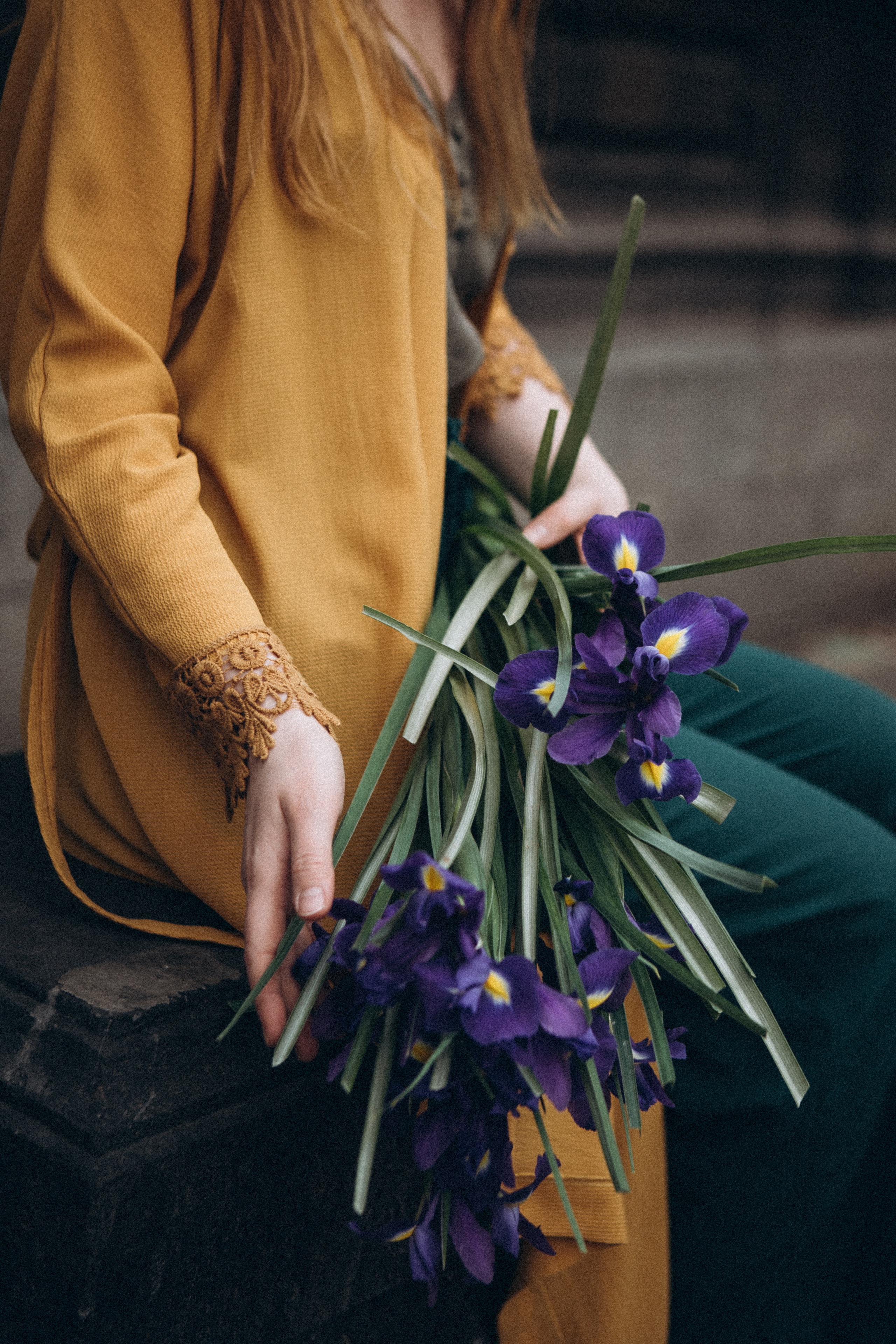 Весенняя прогулка с ирисами. Даша Яковенко Фотограф Спб
