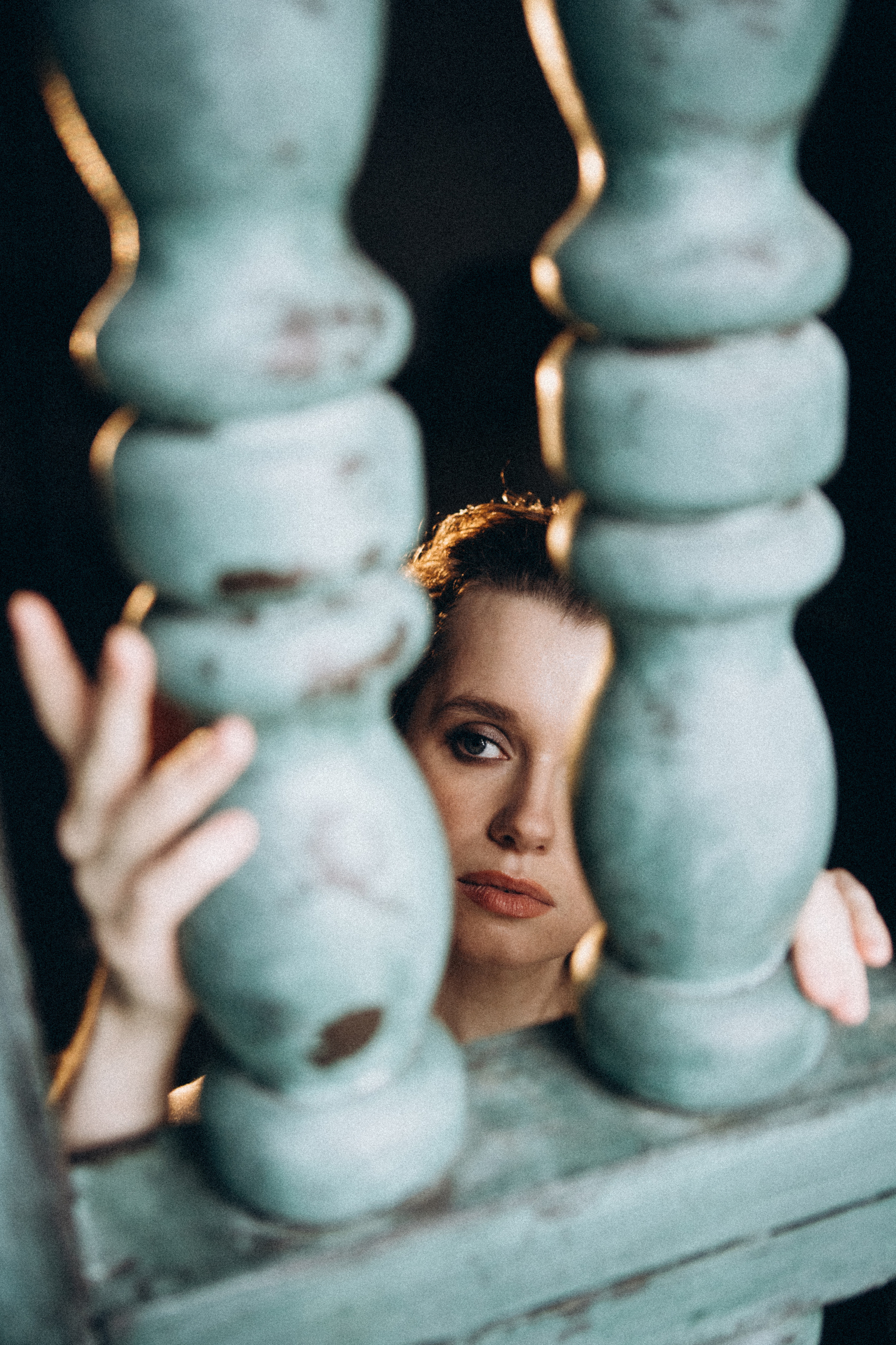 В темноте. Даша Яковенко Фотограф Спб