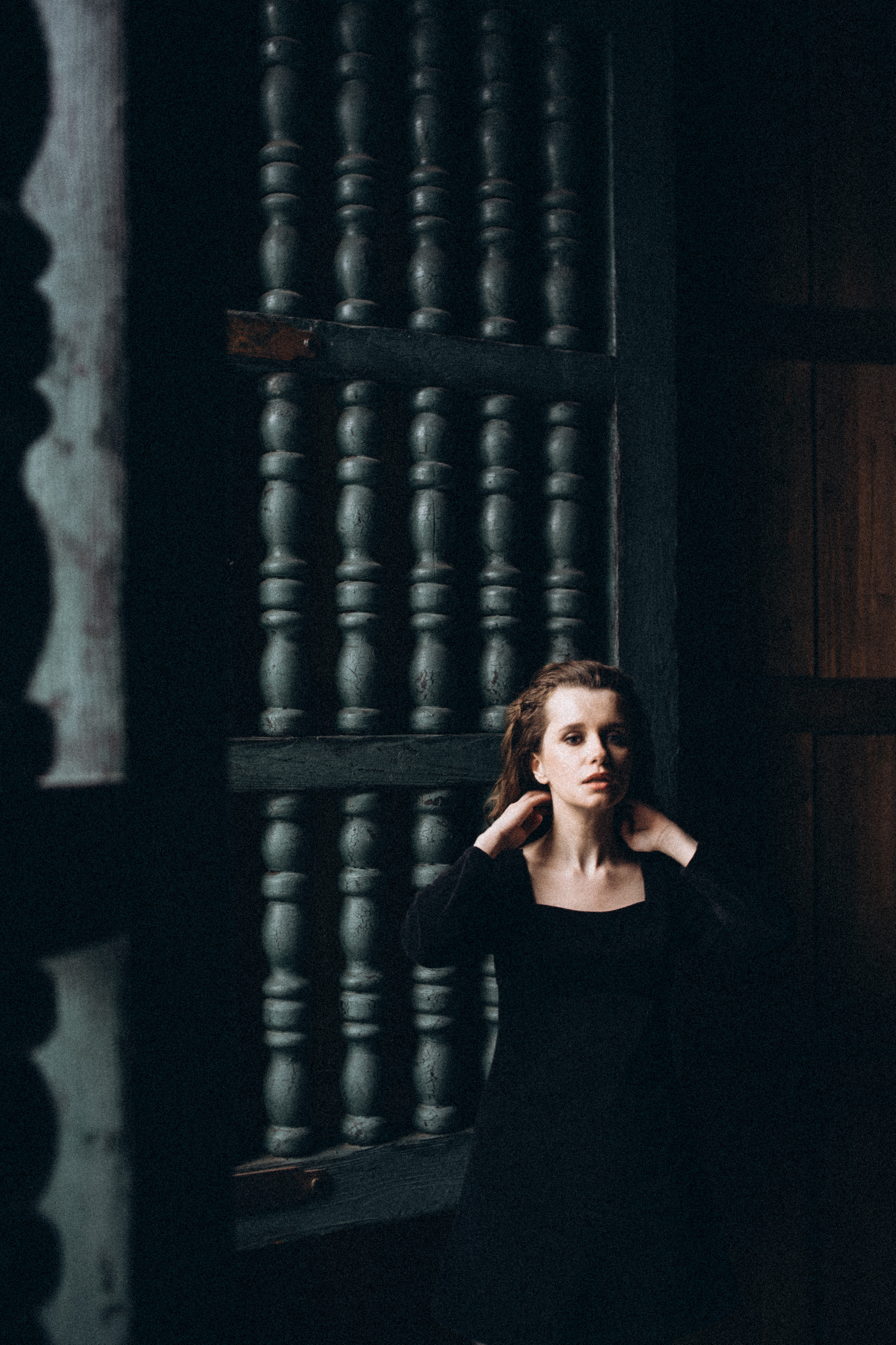 В темноте. Даша Яковенко Фотограф Спб