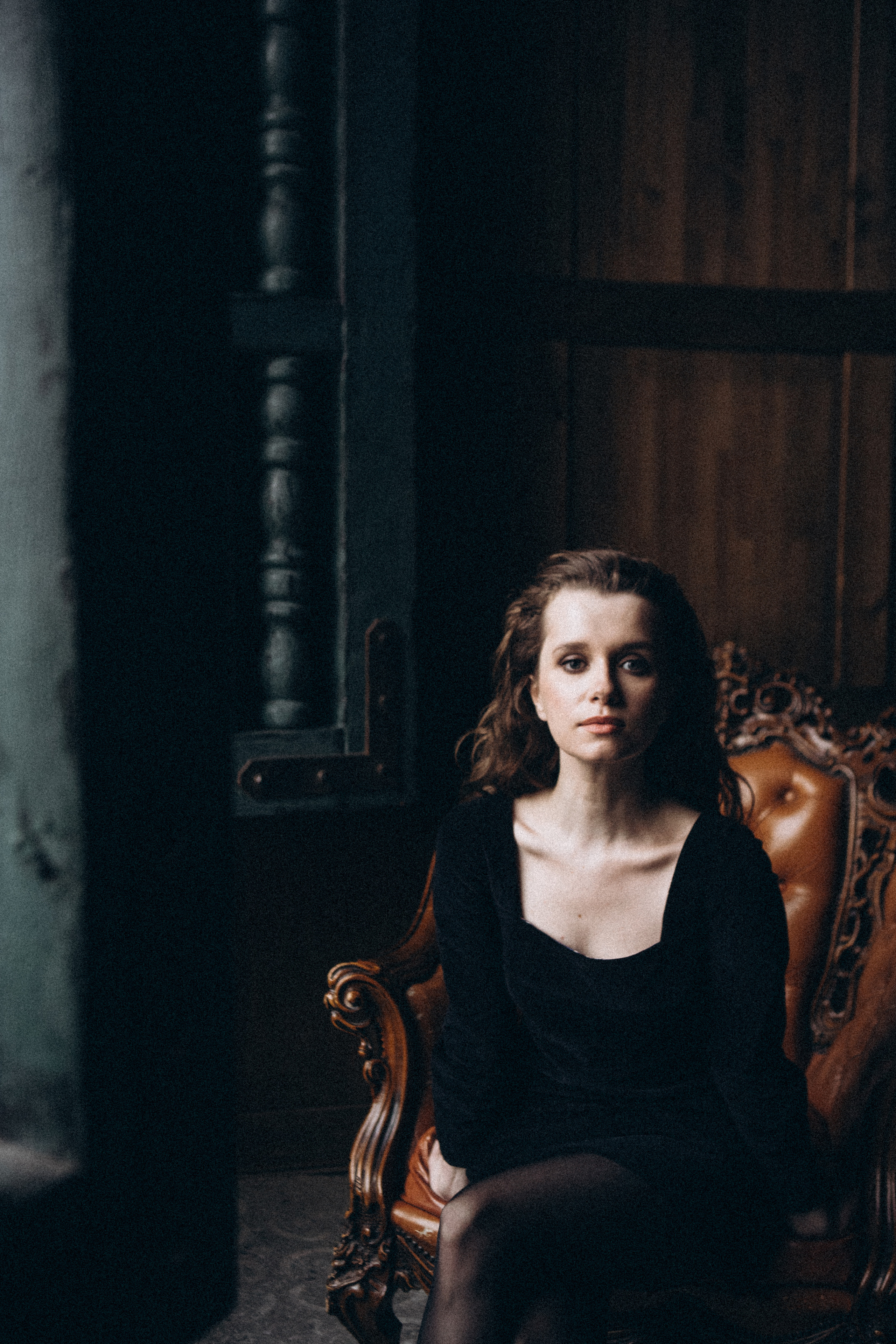 В темноте. Даша Яковенко Фотограф Спб