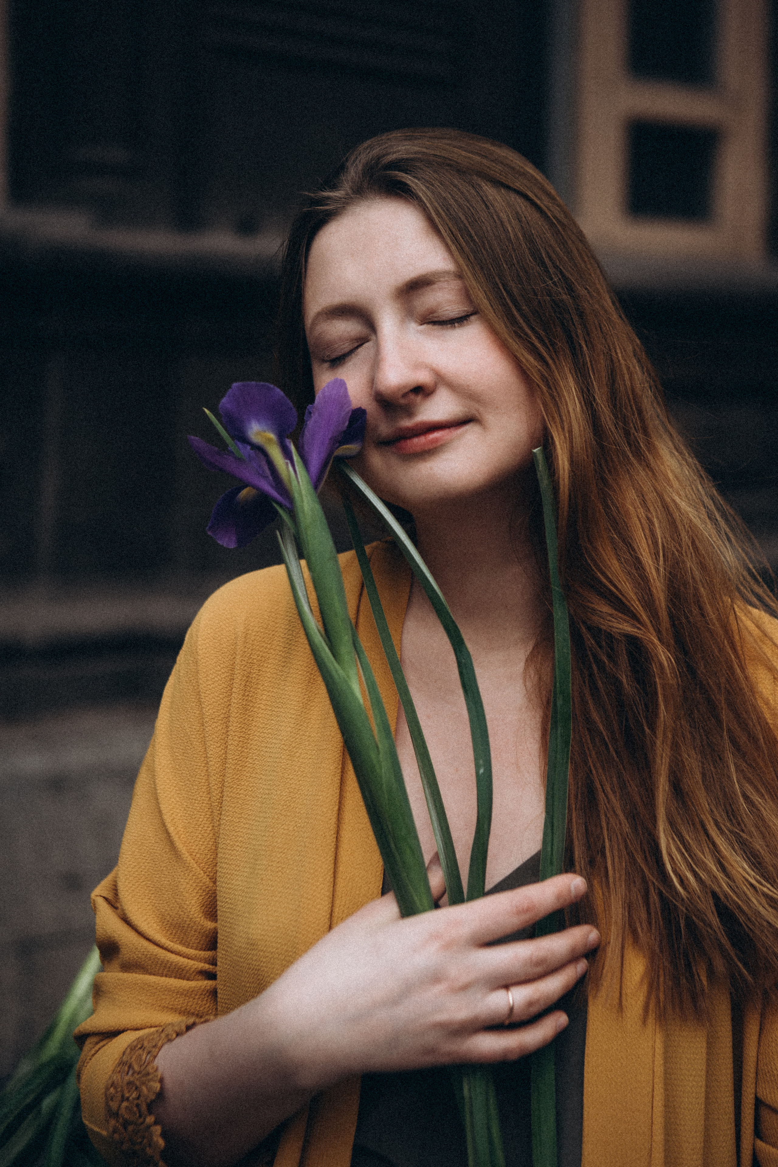 Весенняя прогулка с ирисами. Даша Яковенко Фотограф Спб