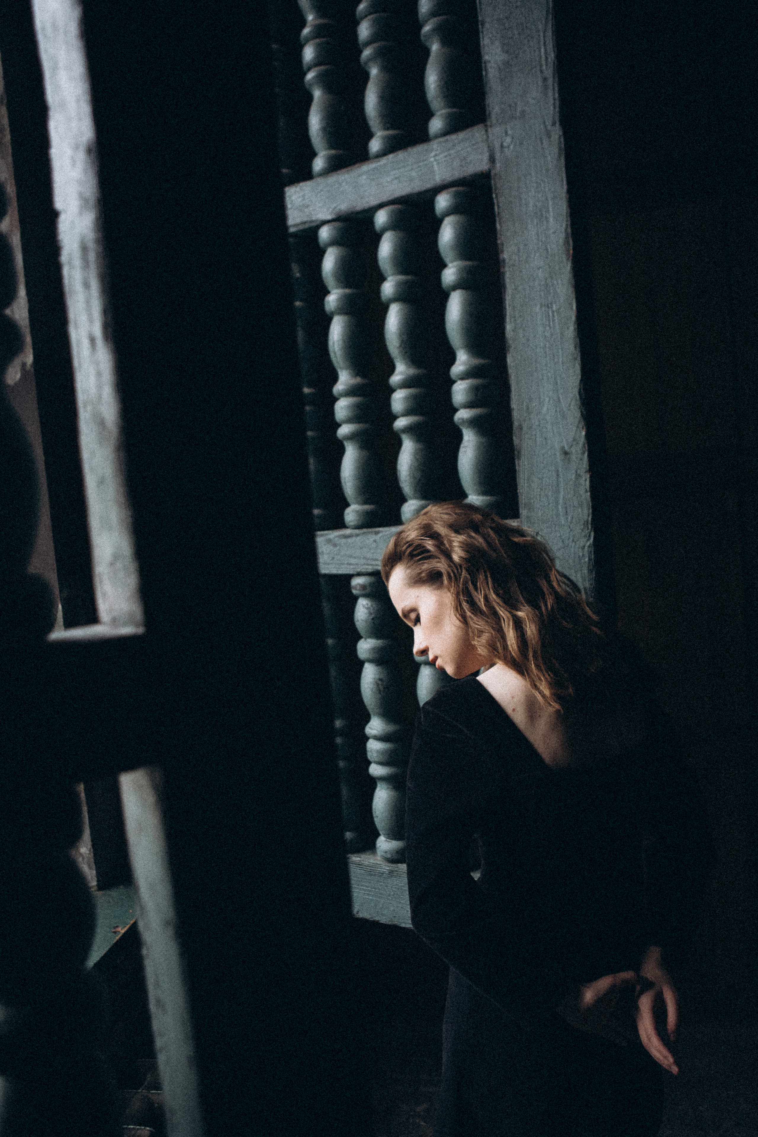 В темноте. Даша Яковенко Фотограф Спб