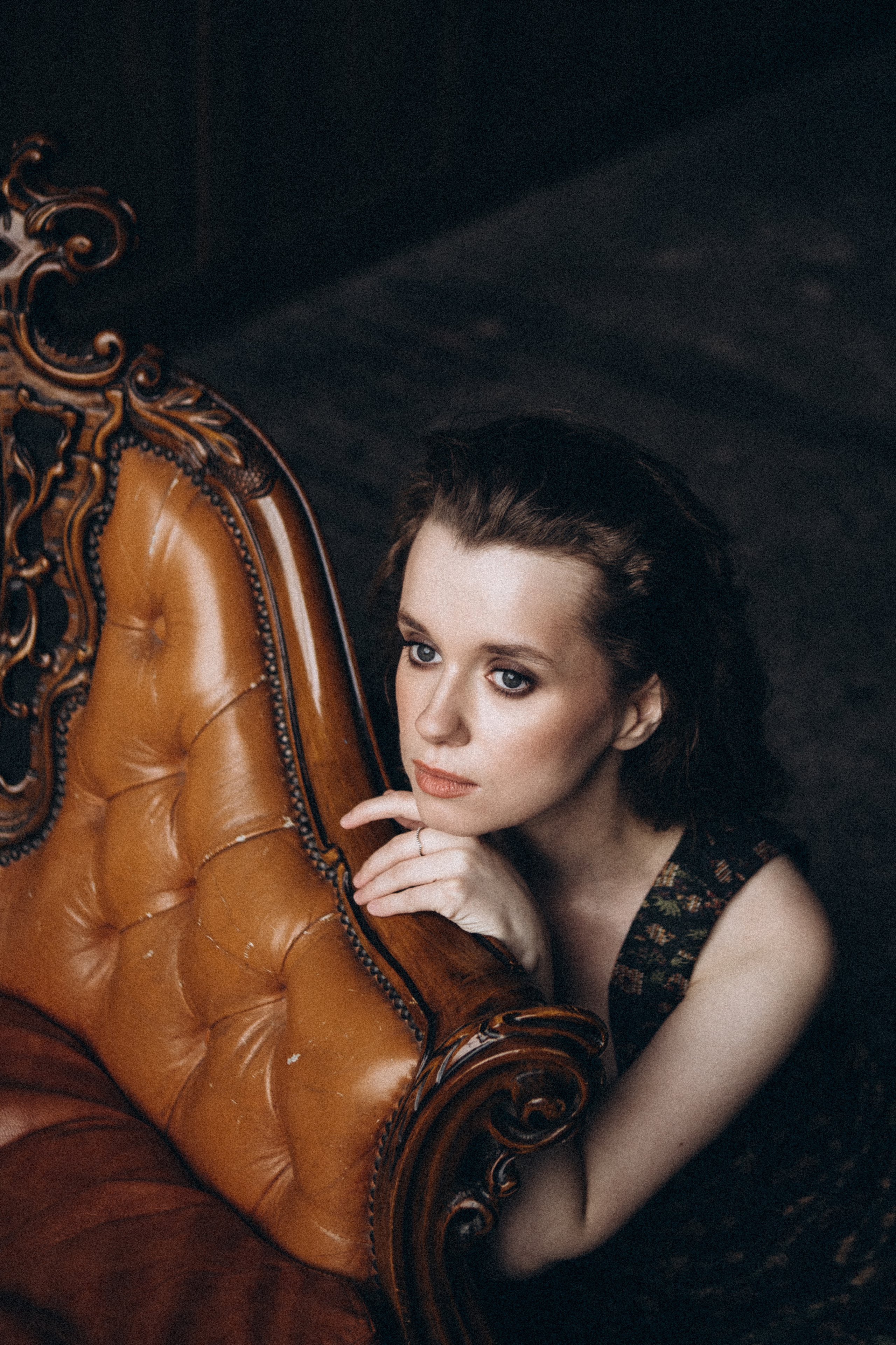 В темноте. Даша Яковенко Фотограф Спб