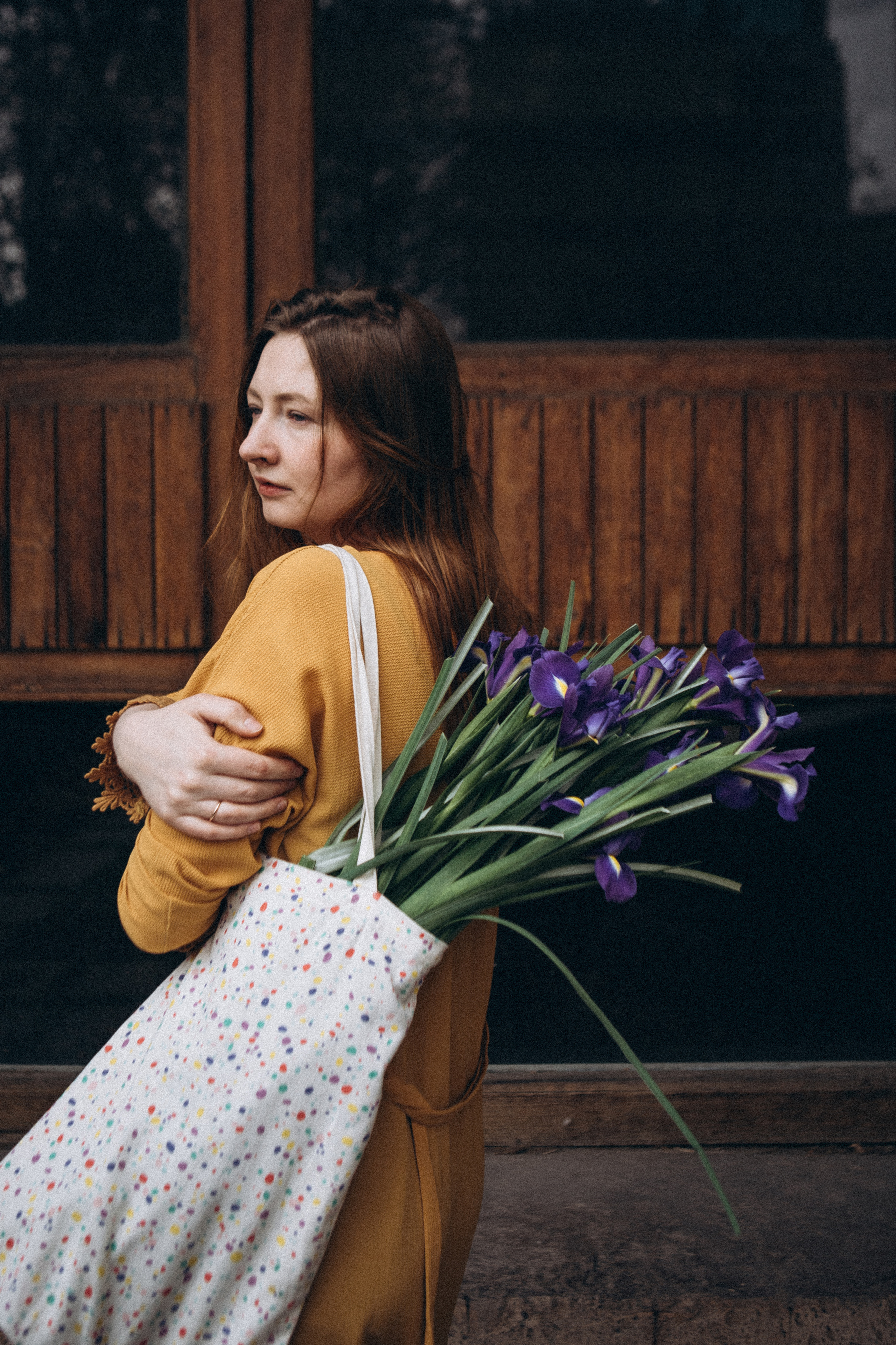 Весенняя прогулка с ирисами. Даша Яковенко Фотограф Спб