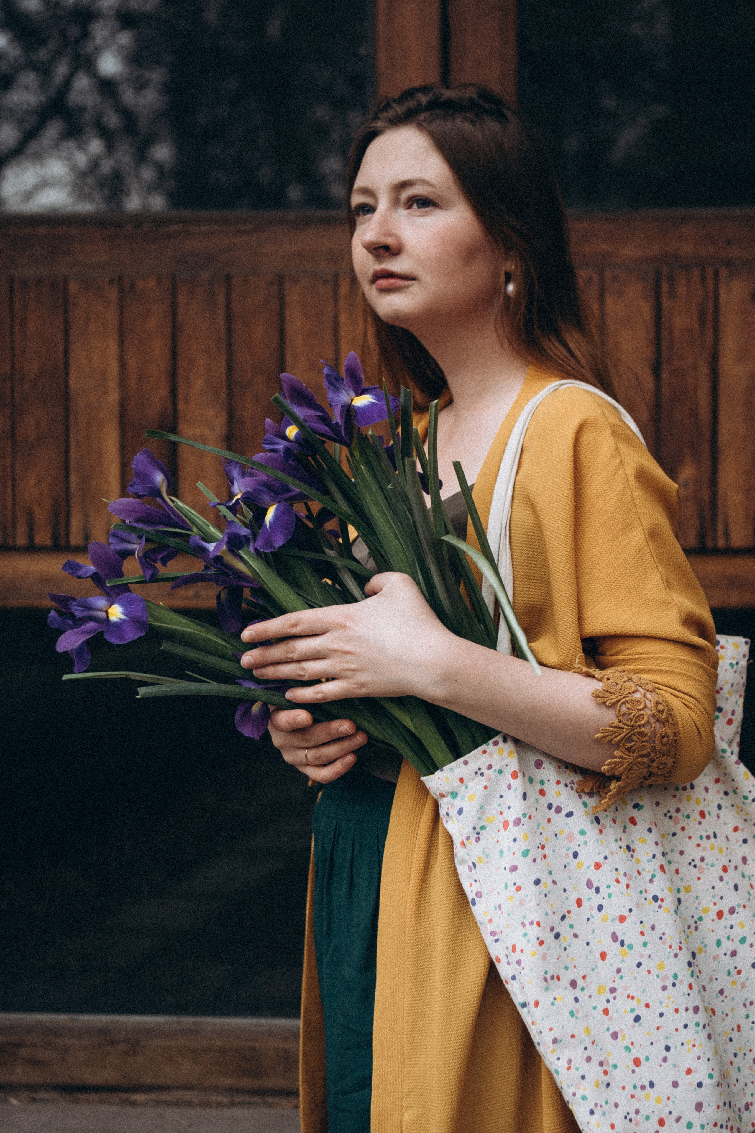 Весенняя прогулка с ирисами. Даша Яковенко Фотограф Спб
