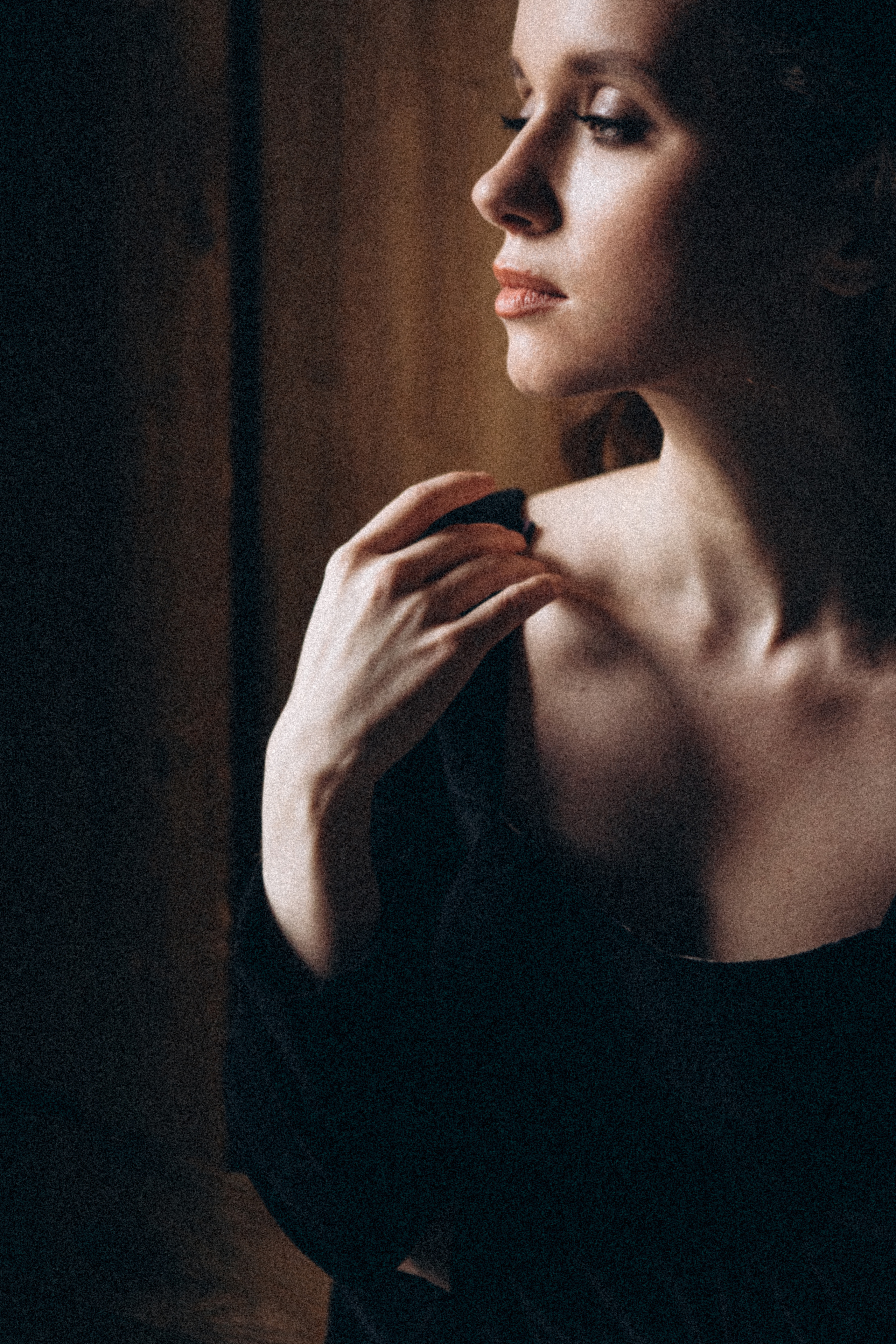 В темноте. Даша Яковенко Фотограф Спб