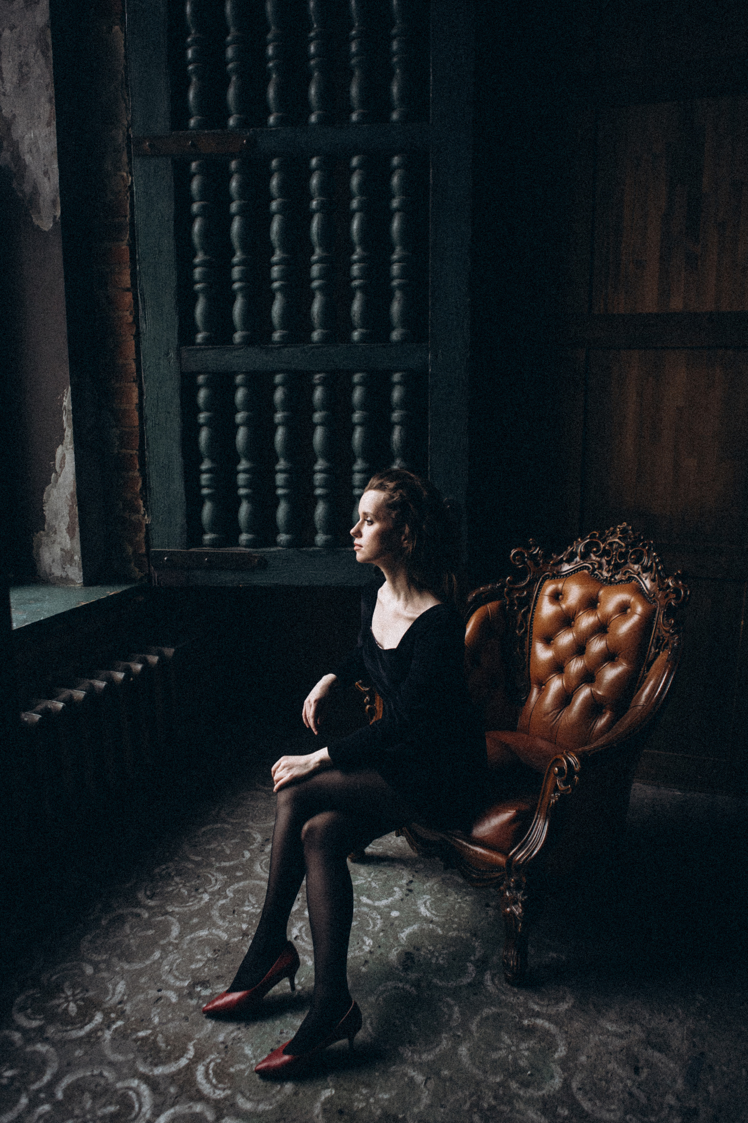 В темноте. Даша Яковенко Фотограф Спб