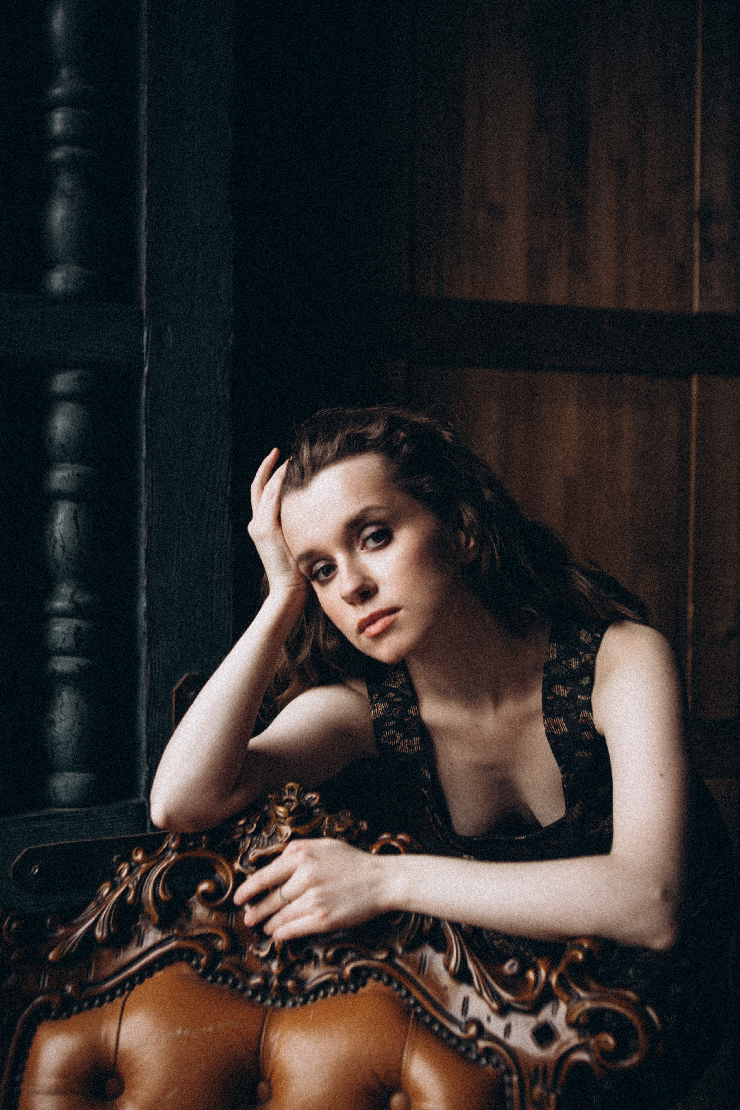 В темноте. Даша Яковенко Фотограф Спб