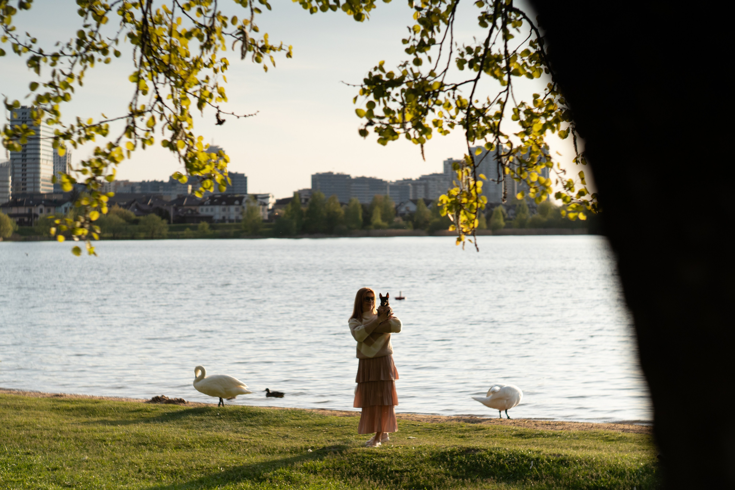 Марина и Мышка. Фотограф анималист в Москве и Санкт-Петербурге Свиридова Анна