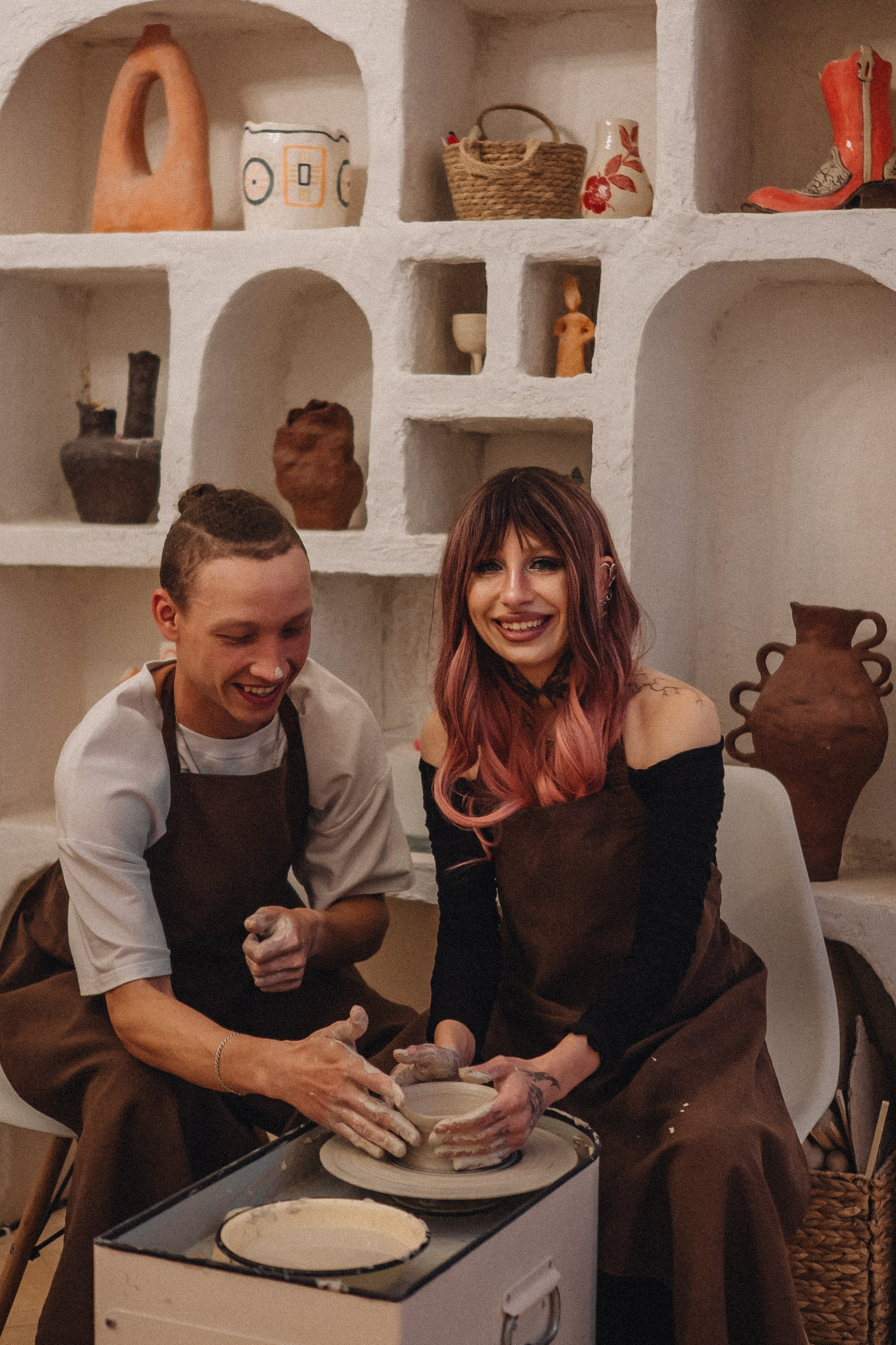 СВИДАНИЕ В ГОНЧАРНОЙ МАСТЕРСКОЙ. Профессиональный фотограф, Санкт-Петербург — Виктория Богомолова