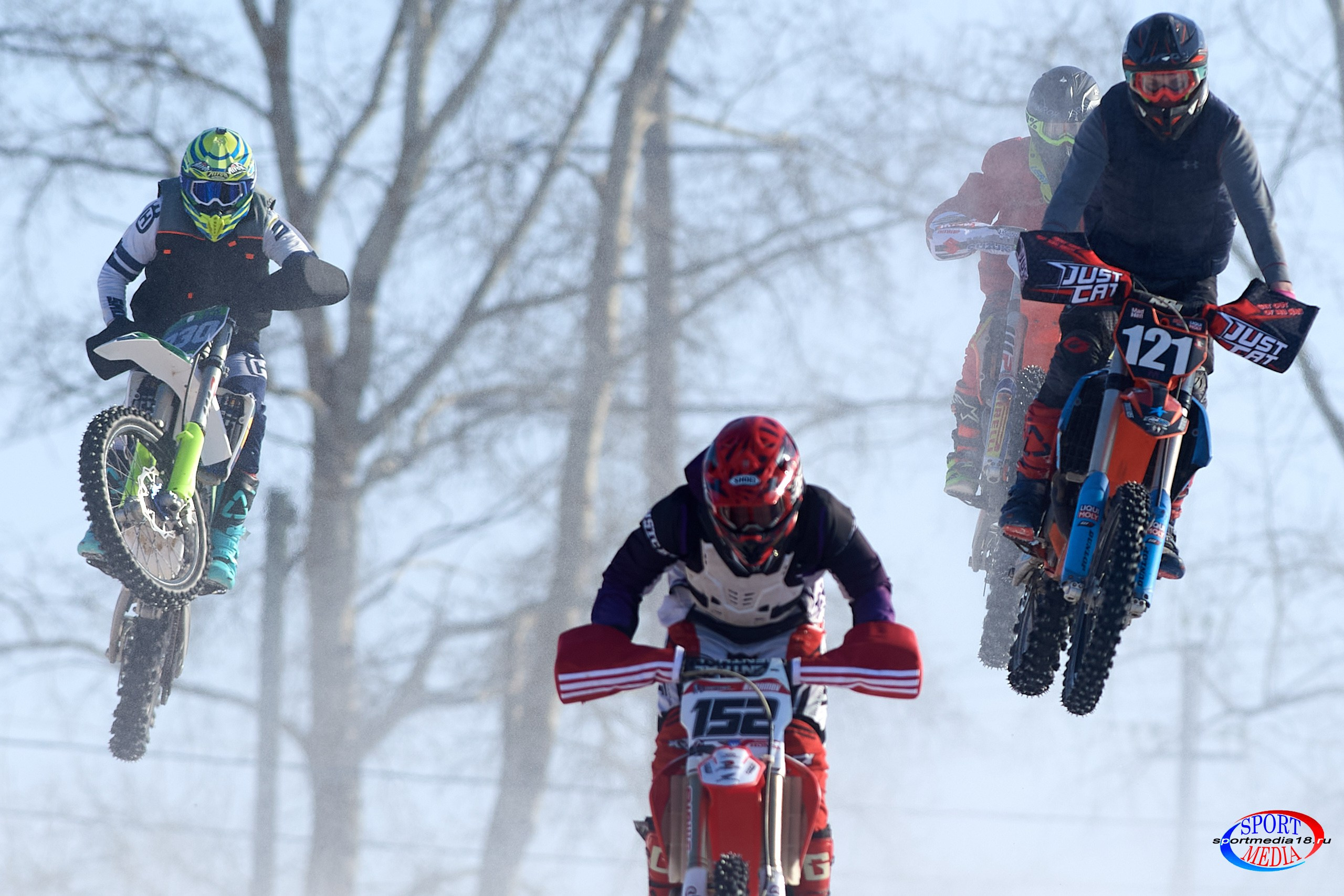 3 этап Кубка Удмуртской Республики по мотокроссу. Воткинск 23.02.2025. Спортивный репортажный фотограф в Ижевске Сергей Мерзляков