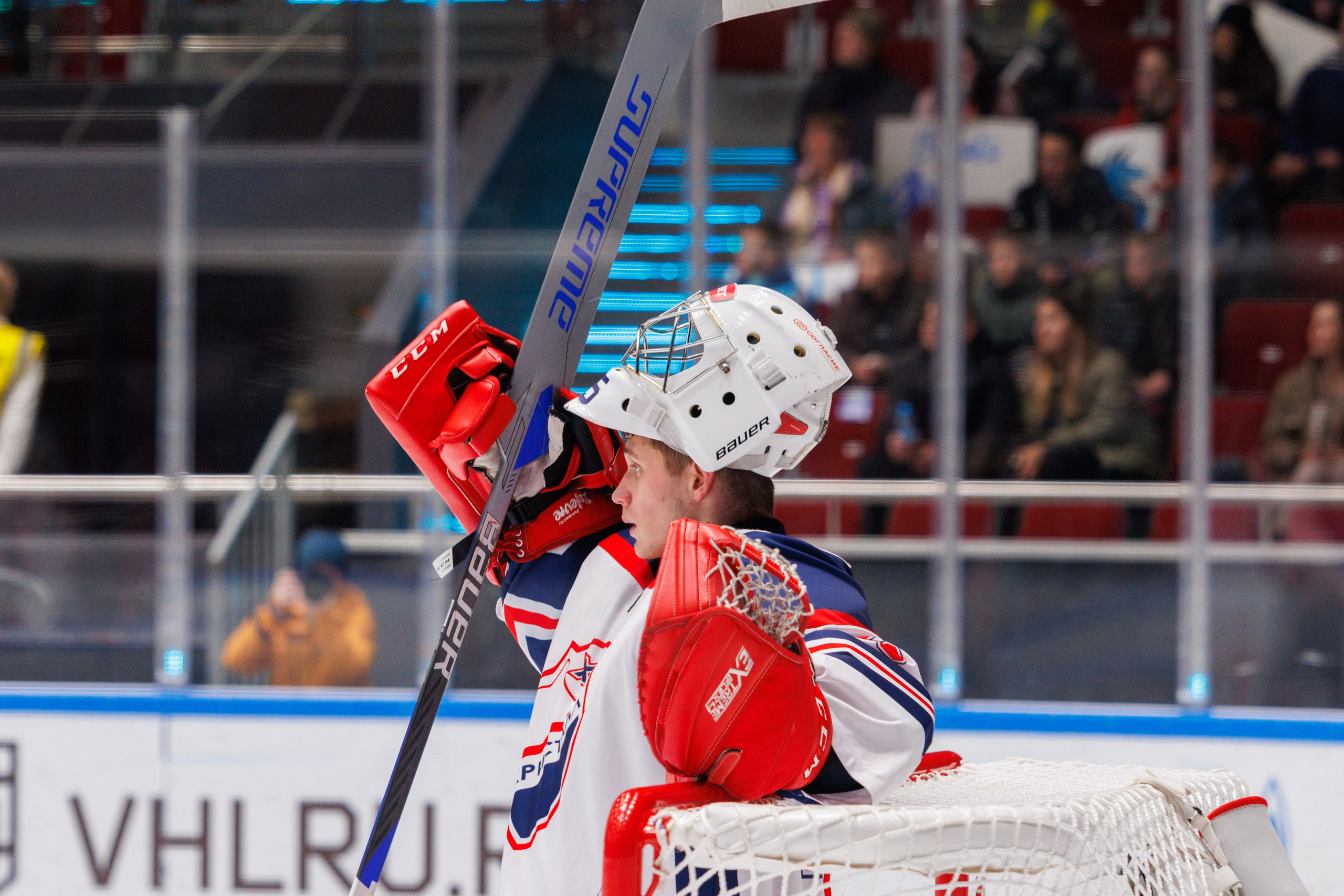 МХК Динамо (СПб) — МХК Кристалл. Фотограф Александр Заломаев