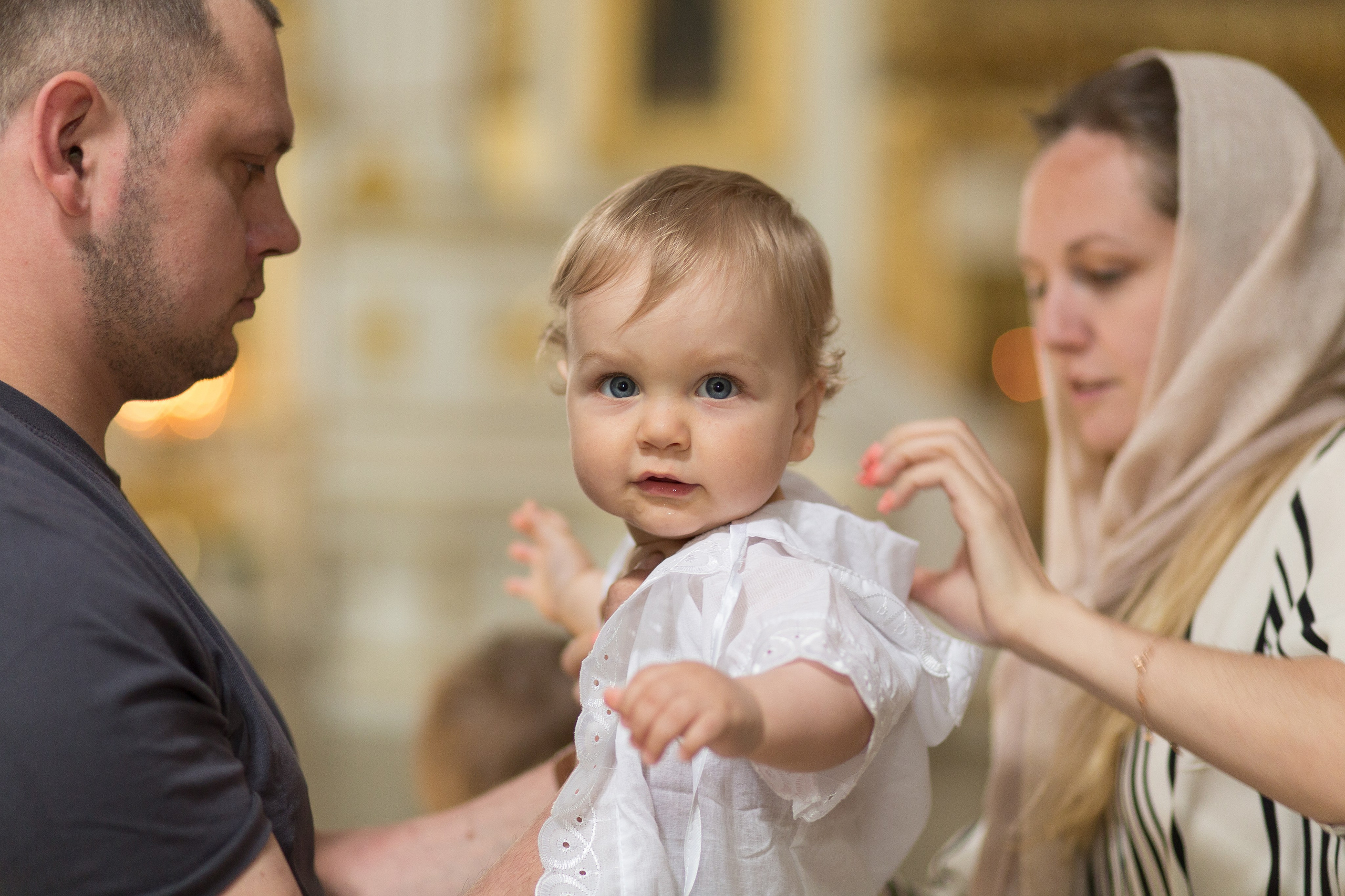 Крещение Александра. Фотограф Александр Заломаев