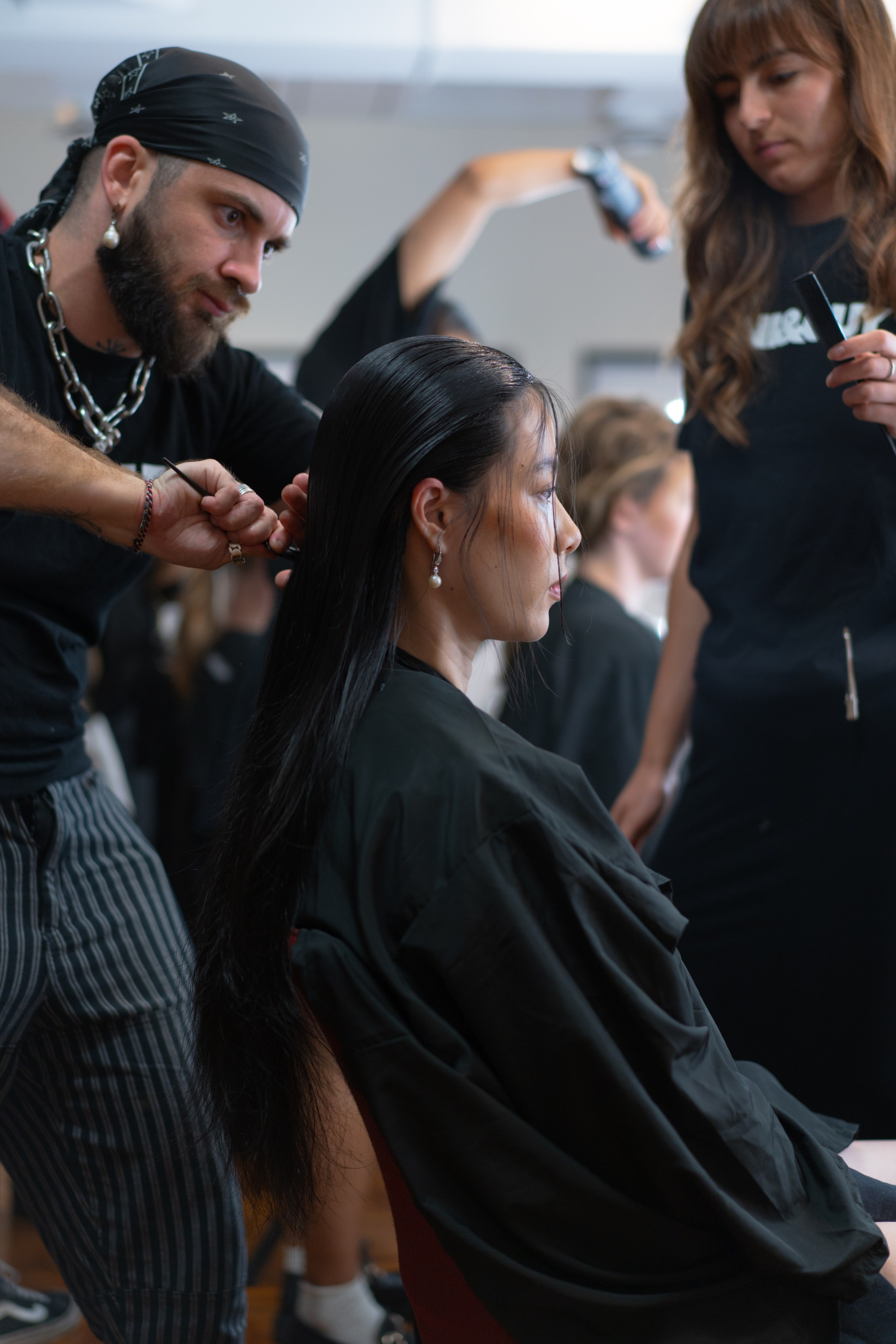 BTS for TONI&GUY. Ekaterina-samoylova.com