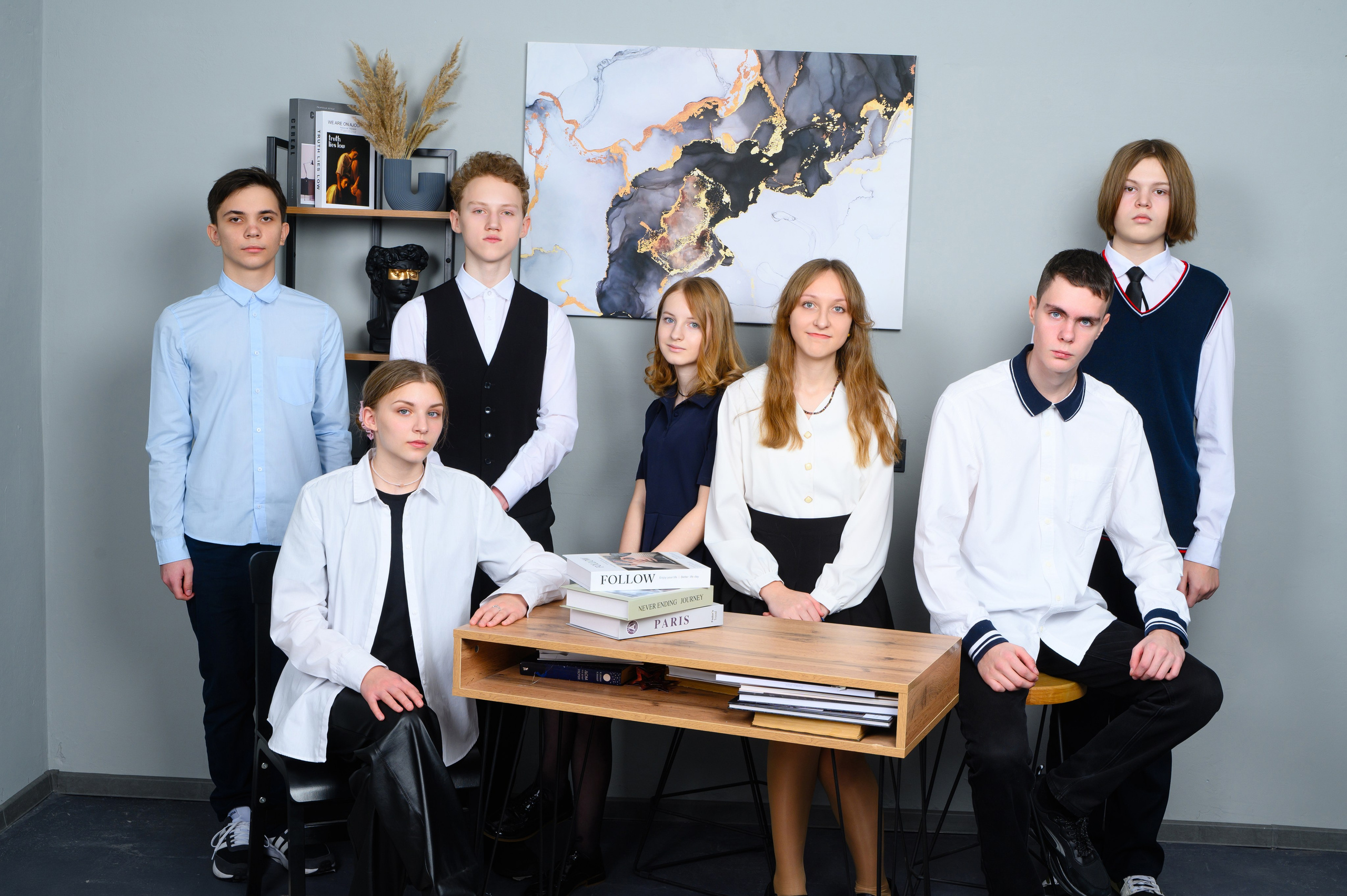 Выпускные альбомы для 9 и 11 классов. Студия выпускных альбомов Ольги Галкиной. Томск