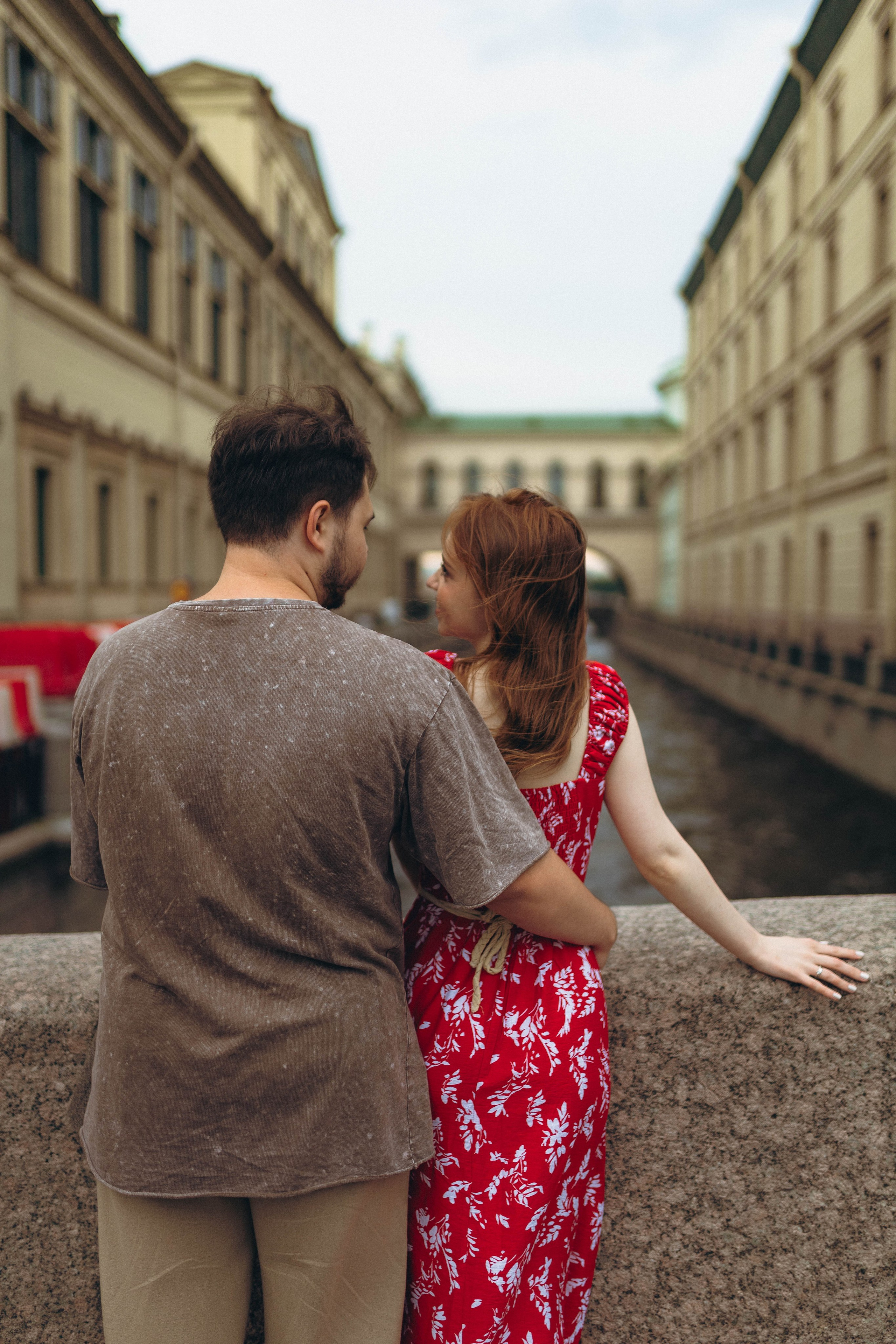 Love story Зимний мост. Фотограф в Санкт-Петербурге Полина