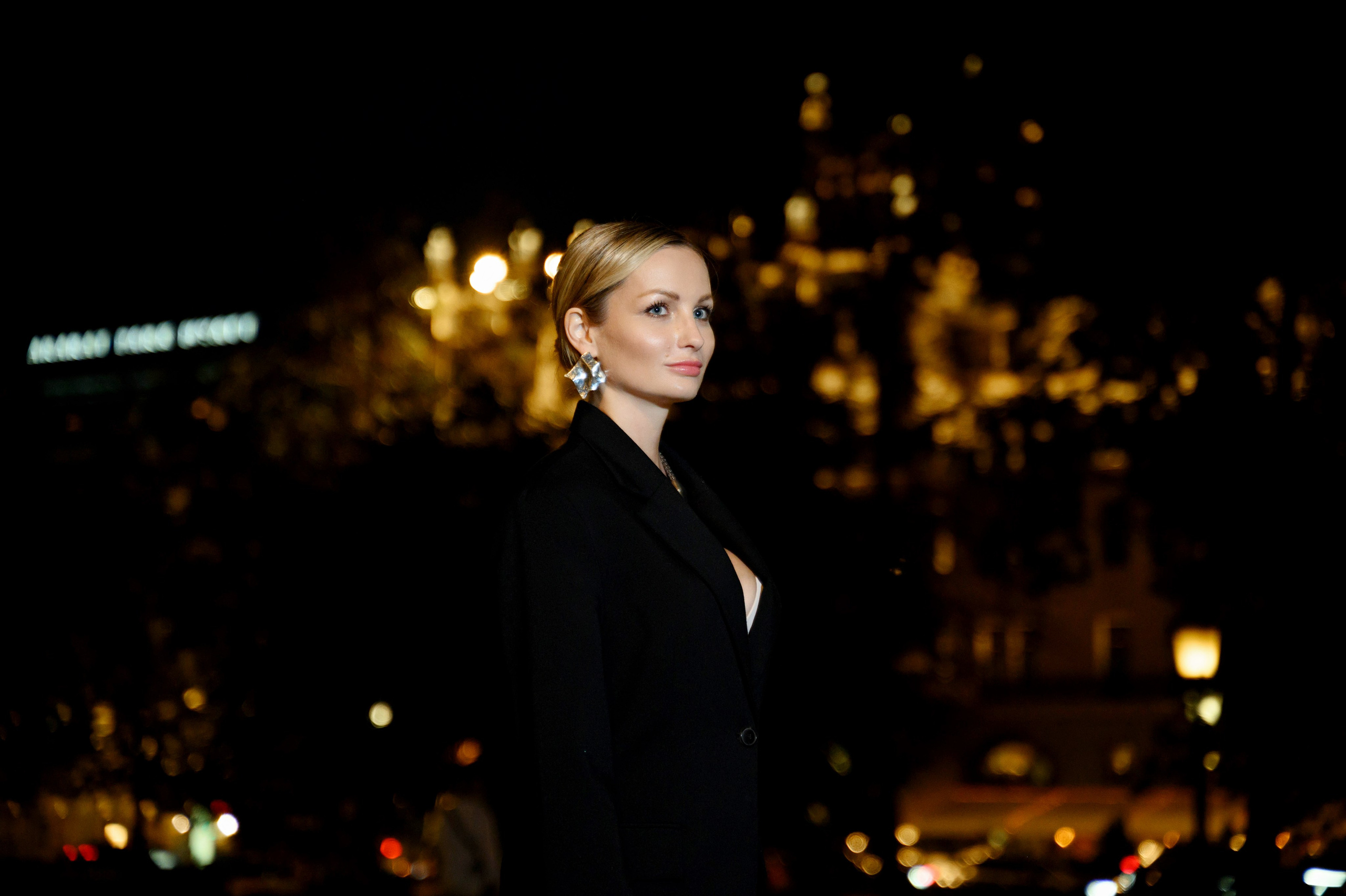 Вечерняя уличная фотосессия для Алены. Портретный и Фитнес фотограф в Москве Владислава Рыбалкина