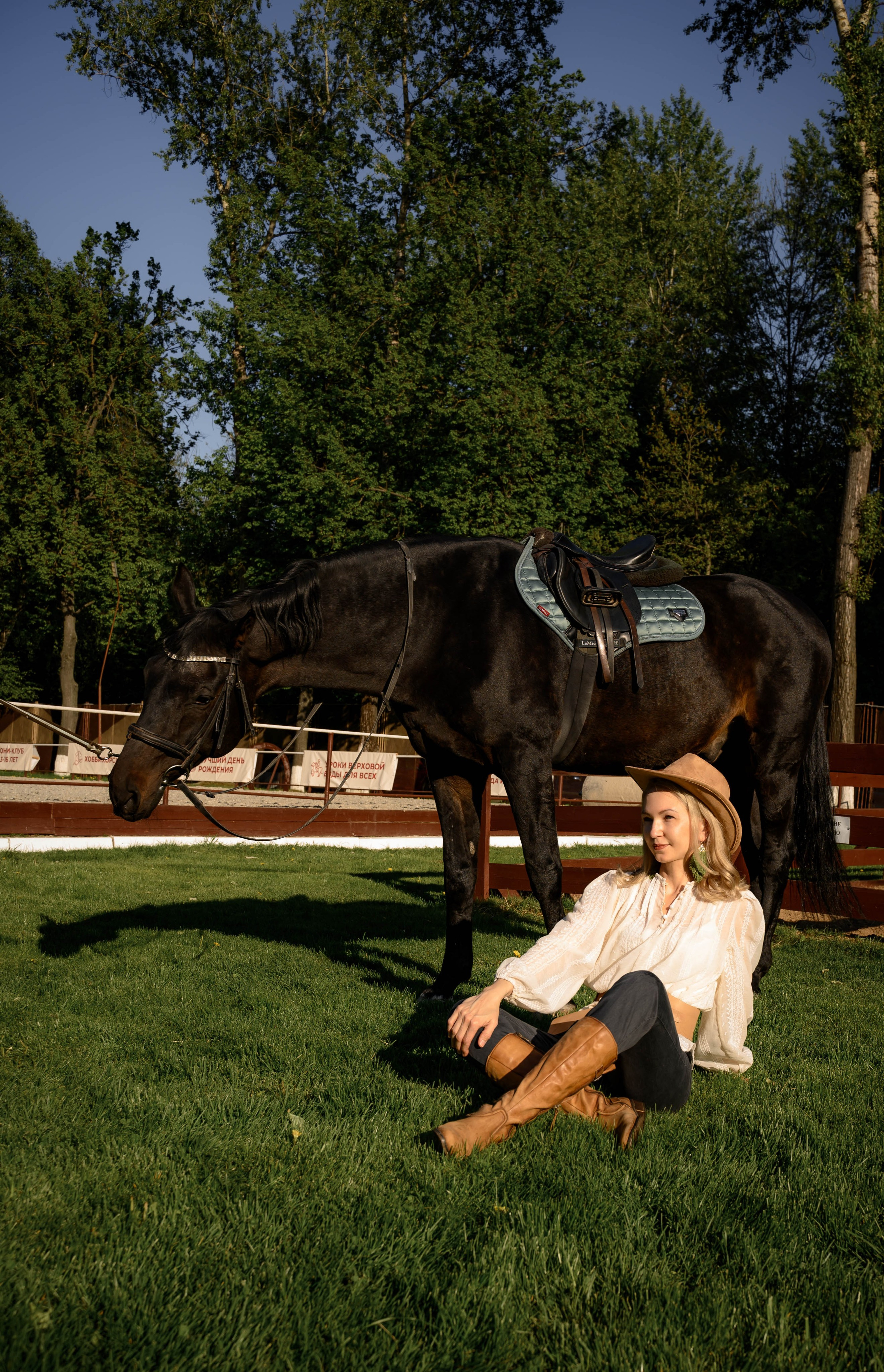 Фотосессия в честь 50-ти летия Надежды. Портретный и Фитнес фотограф в Москве Владислава Рыбалкина