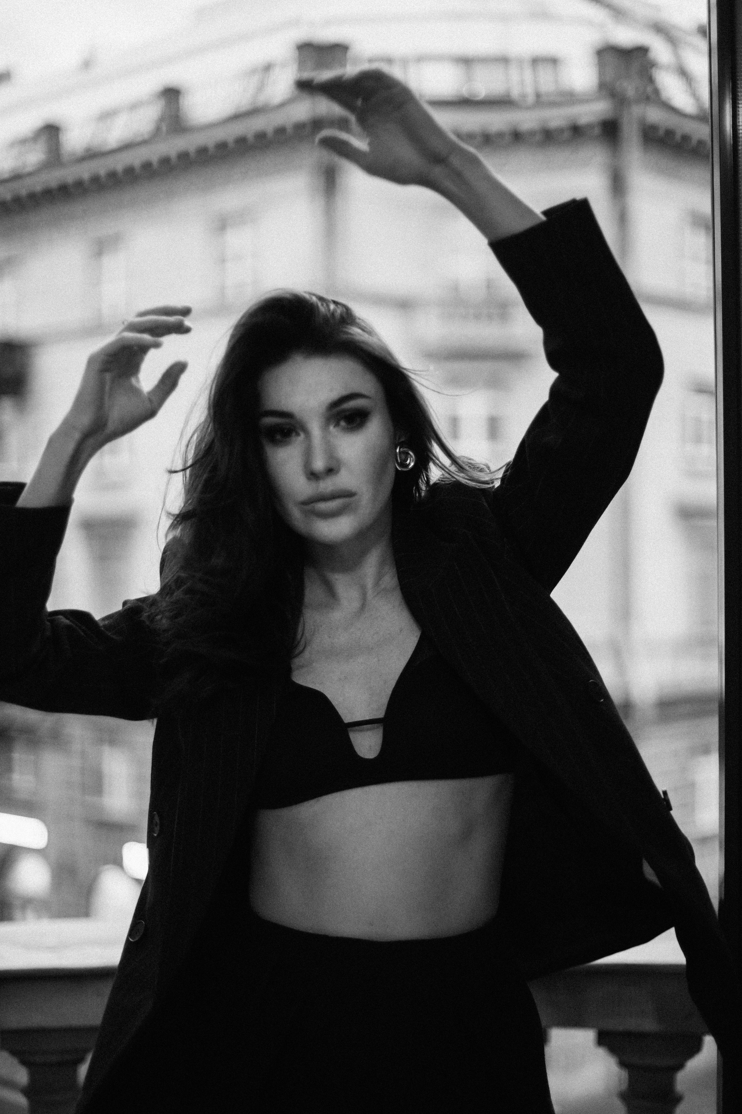 Вероника (съемка на балконе). Фотограф в Москве и Санкт-Петербурге Дарина