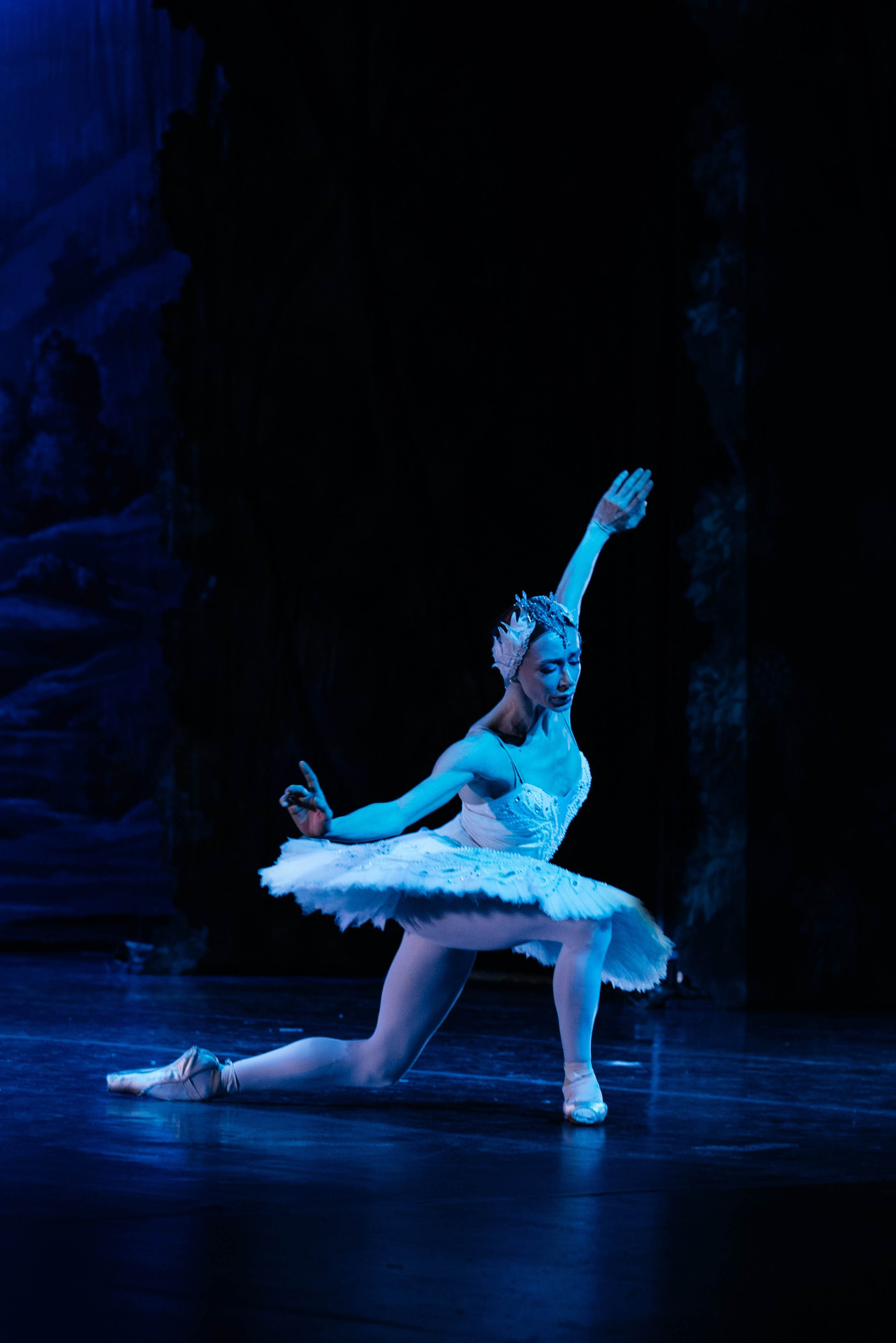 Ballet « Lac des Cygnes » à Genève. Photographe en Suisse et en Europe Anna Alekseenko