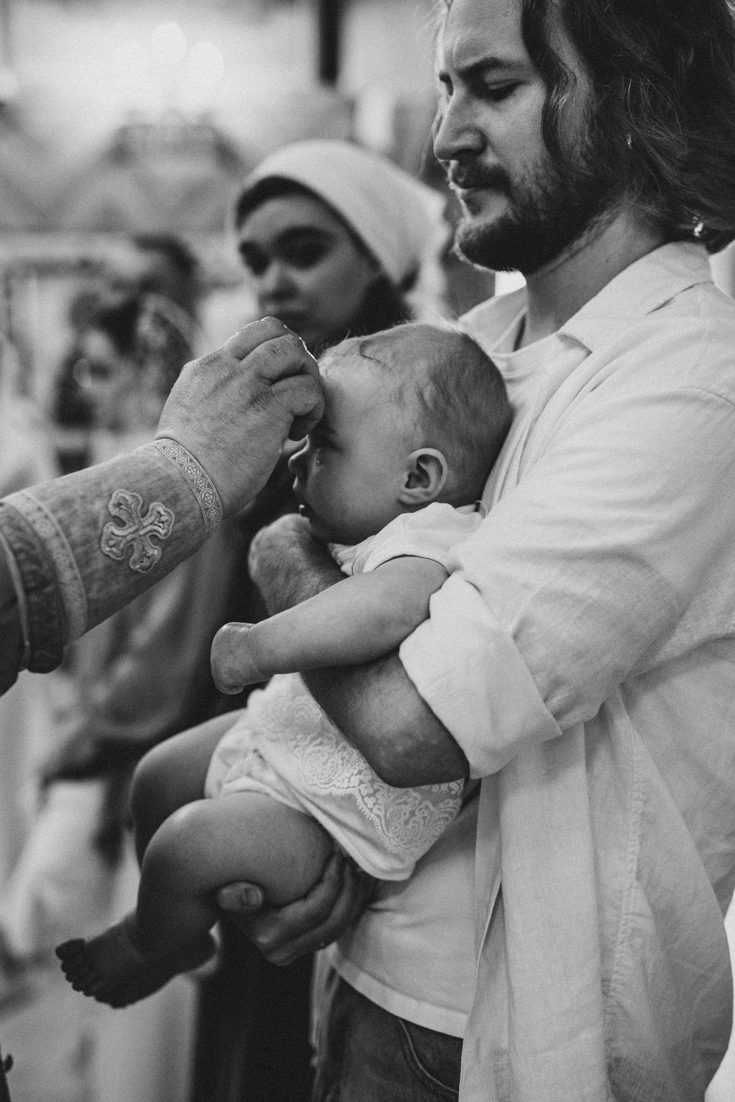 Таинство Крещения Веры. Фотограф новорождённых Newborn Москва