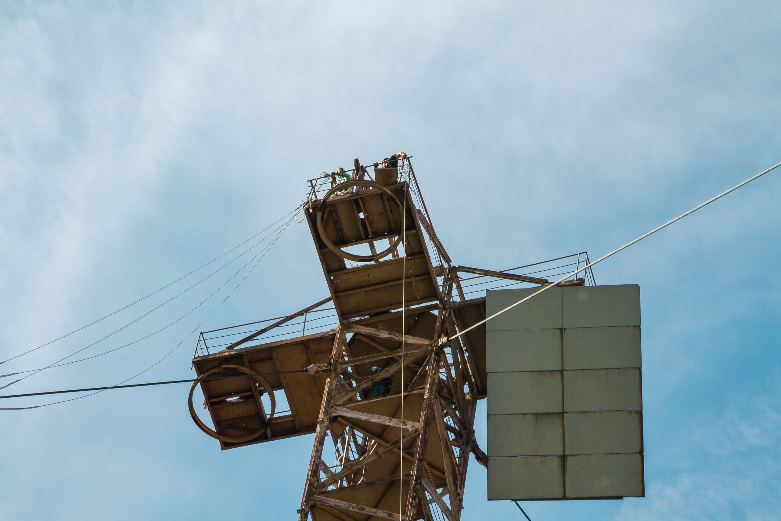 CATS Ropejumping Team — вышка 93 м. Фотографиня Мария Дикова